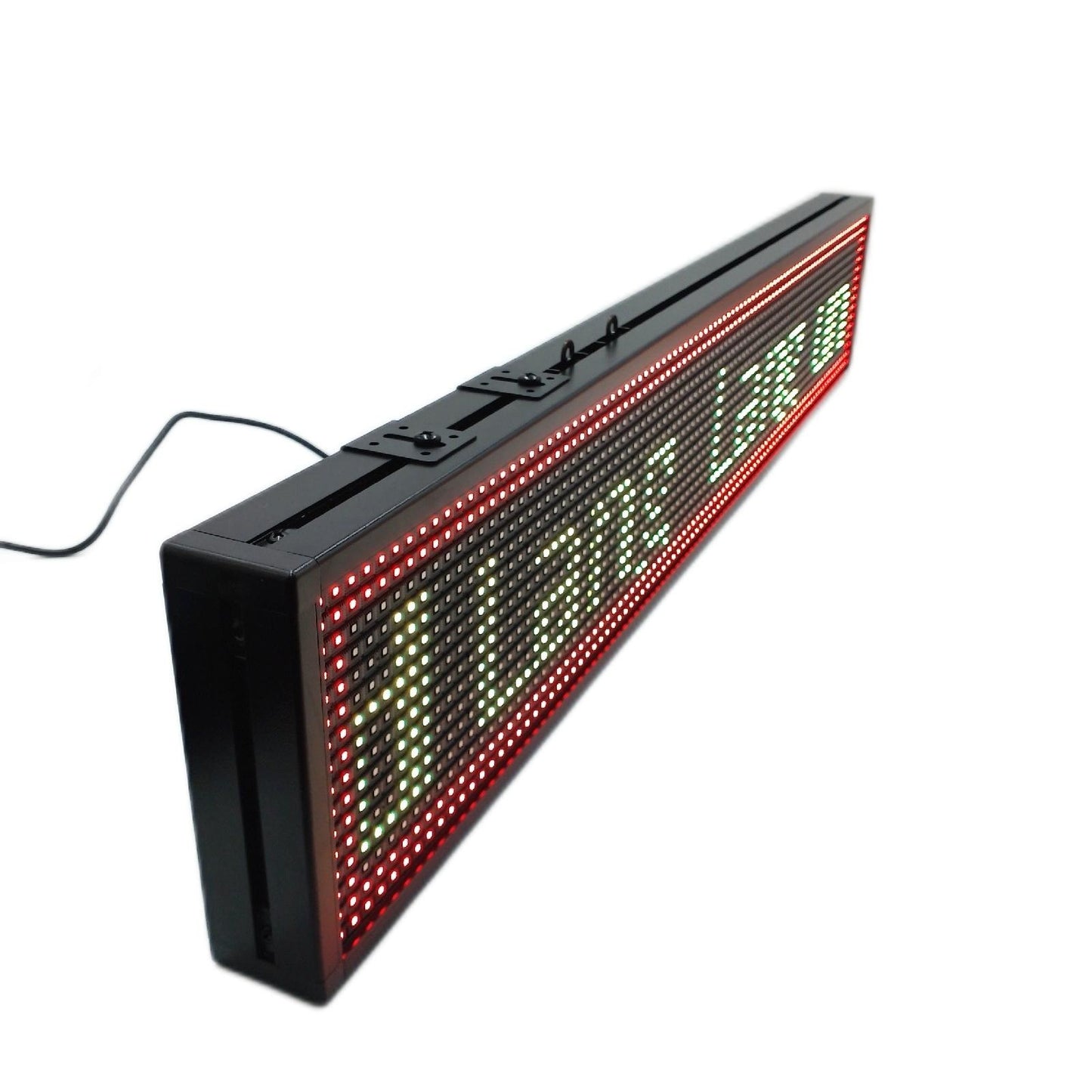 WLAN Steuerbare LED Schild Leuchtreklame 99cm x 19cm Mehrfar