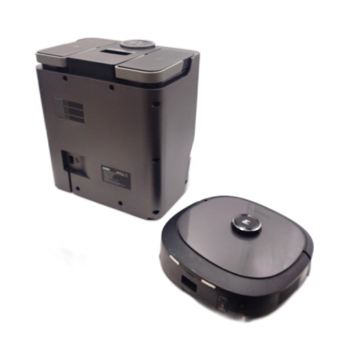 EUREKA J20 DE Saug- &Wischroboter + All-in-One-Station Always Clean Mopp  KI-3D-Hindernisvermeidung  intelligente Haustierumgehung  8000Pa  Auto Teppicherkennung  App- & Sprachsteuerung schwarz