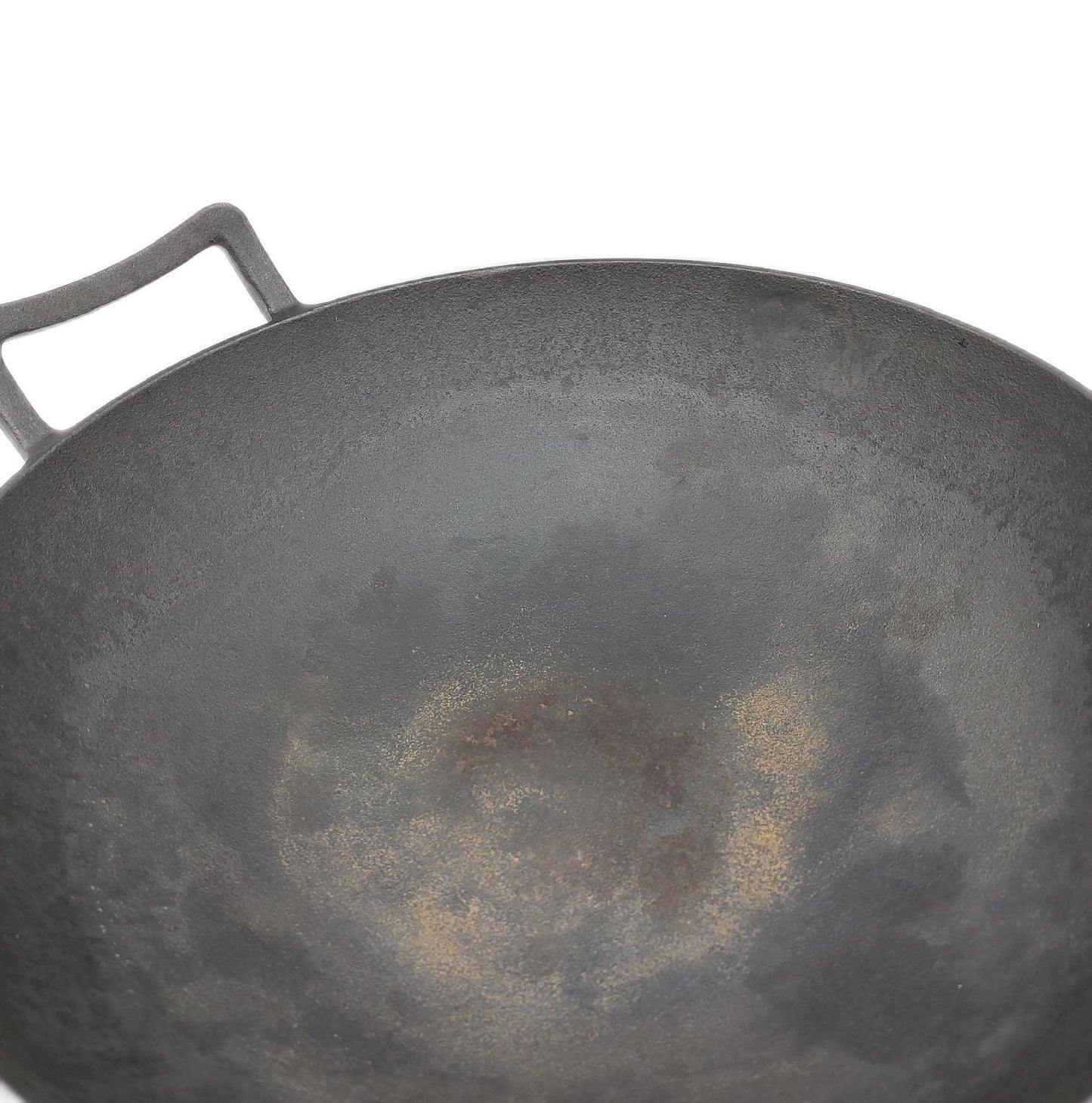 NutriChef Wok Pfanne Kochgeschirr 55 Liter Herd und Holzdeckel Aromatisch vielseitig kräftig