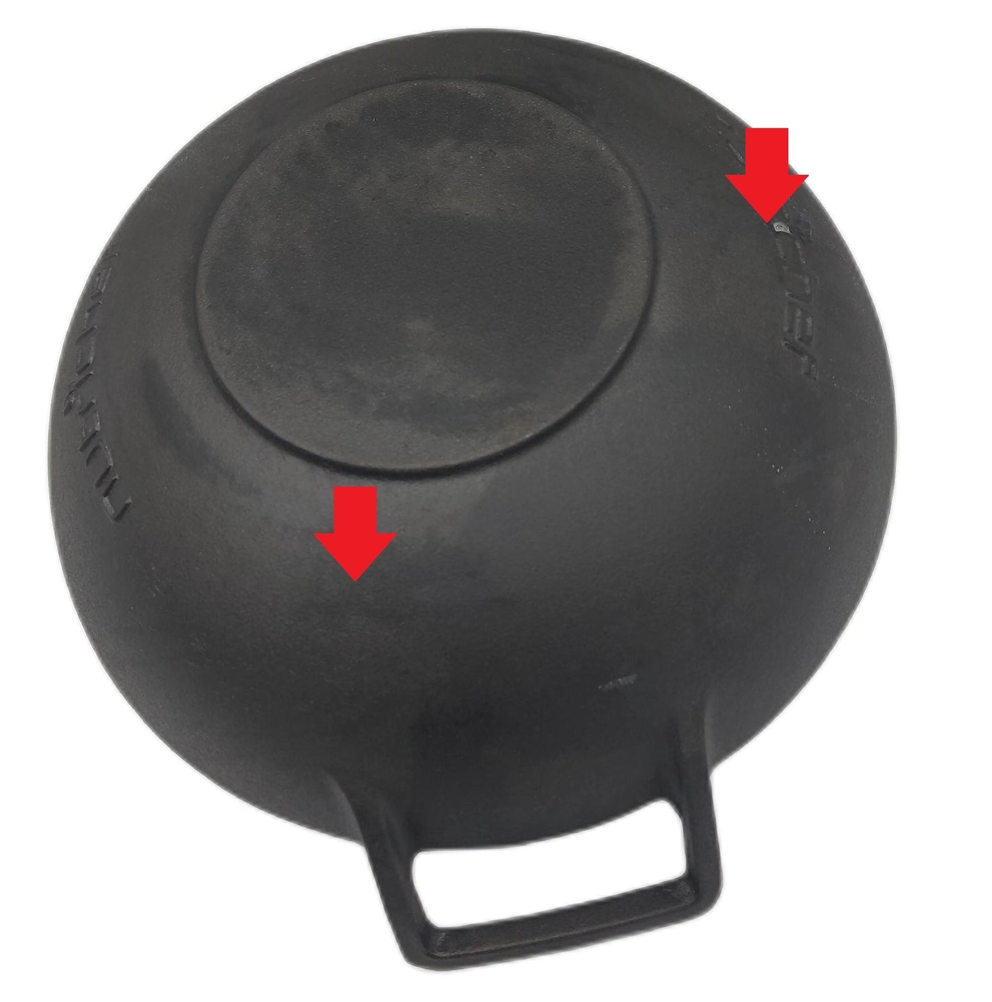 NutriChef Wok Pfanne Kochgeschirr 55 Liter Herd und Holzdeckel Aromatisch vielseitig kräftig
