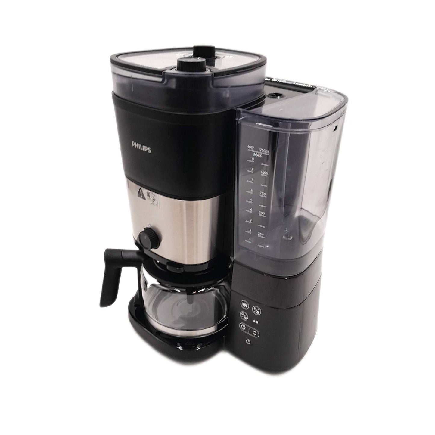 Philips All in 1 Filterkaffeemaschine integriertes Kegelmahlwerk frisch Coffee