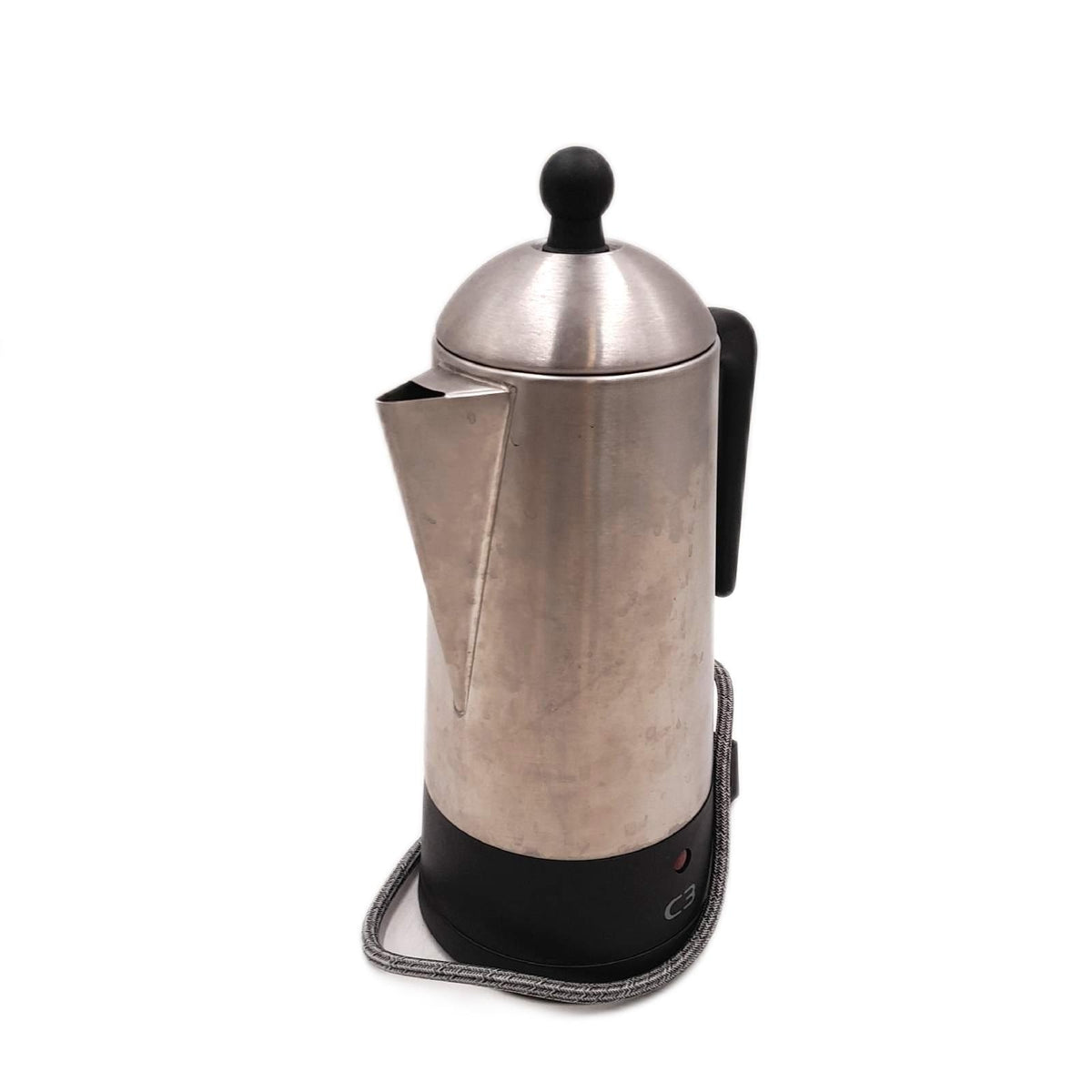C3 30 32000 Design Kaffeemaschine 4 12 Tassen aus Edelstahl