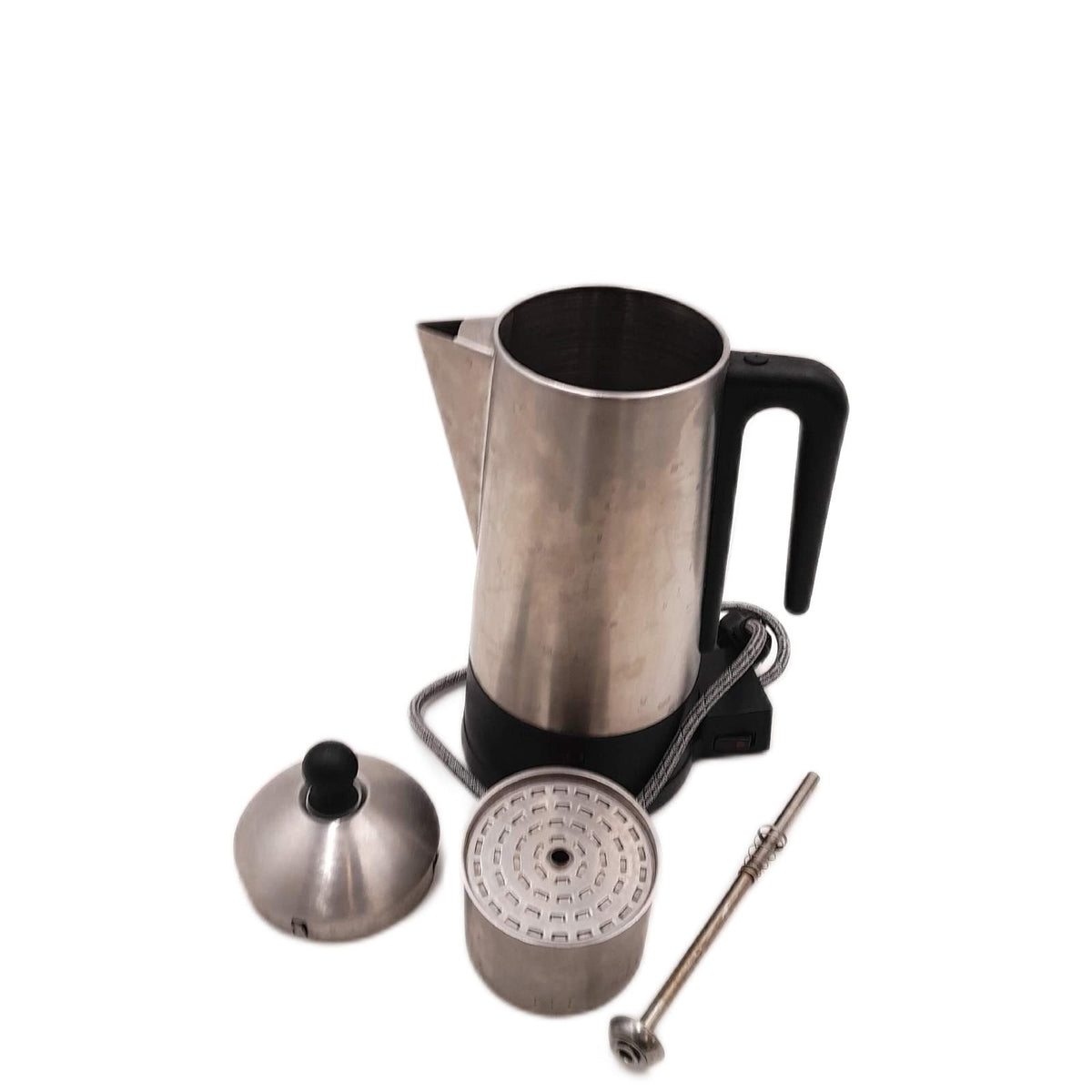 C3 30 32000 Design Kaffeemaschine 4 12 Tassen aus Edelstahl