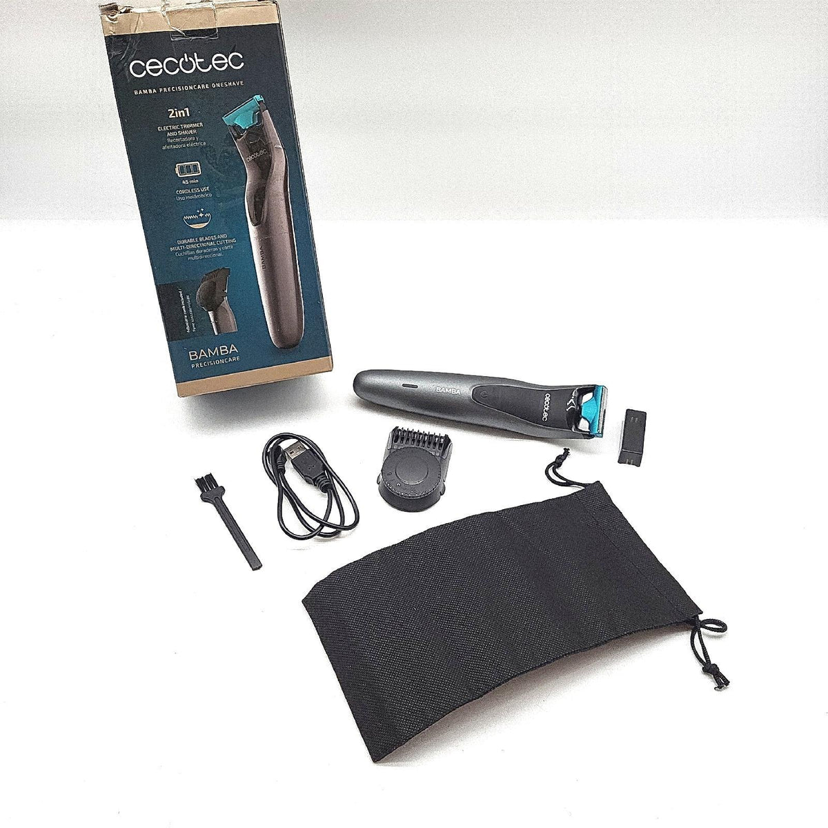 Cecotec Haartrimmer Rasierer Bamba PrecisionCare OneShave 2 in 1