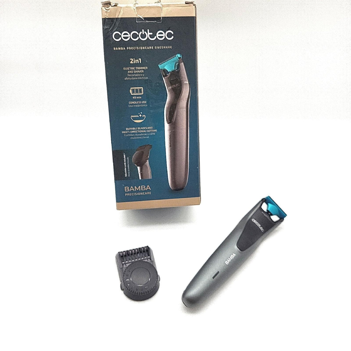 Cecotec Haartrimmer Rasierer Bamba PrecisionCare OneShave 2 in 1