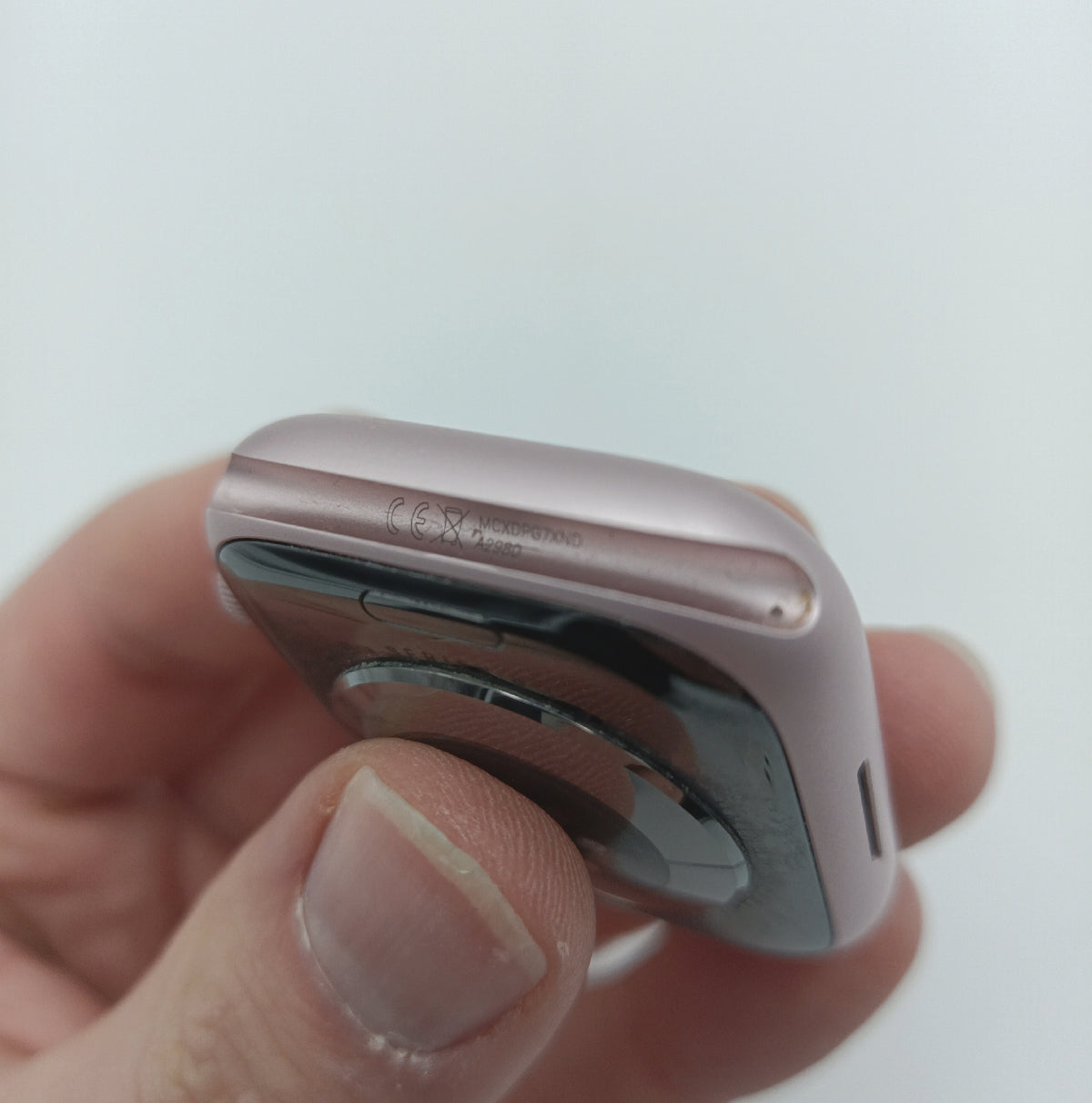 Apple Watch Series 9 GPS 45 mm Aluminium Rosa Defekt Account gesperrt Display ok