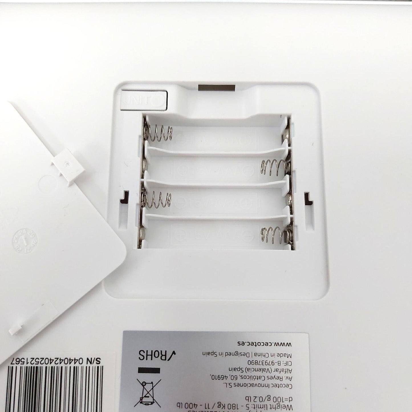 Cecotec Personenwaage Gesundheitswaagen Surface Precision 9750 Präzision Wissenschaftlich