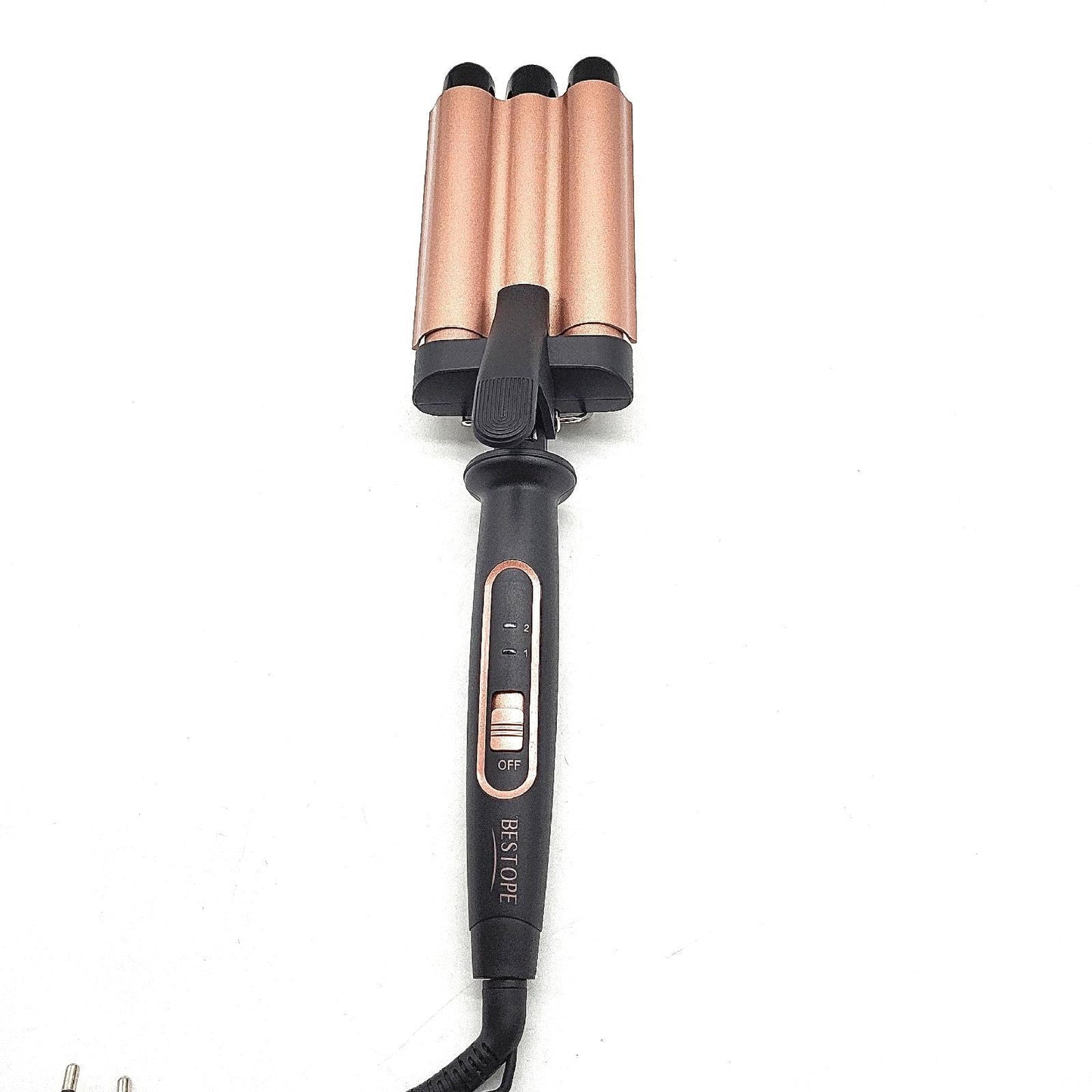 Welleneisen Lockenstab 3 Fässer BESTOPE MIX Welleneisen für Haare 22mm Keramik