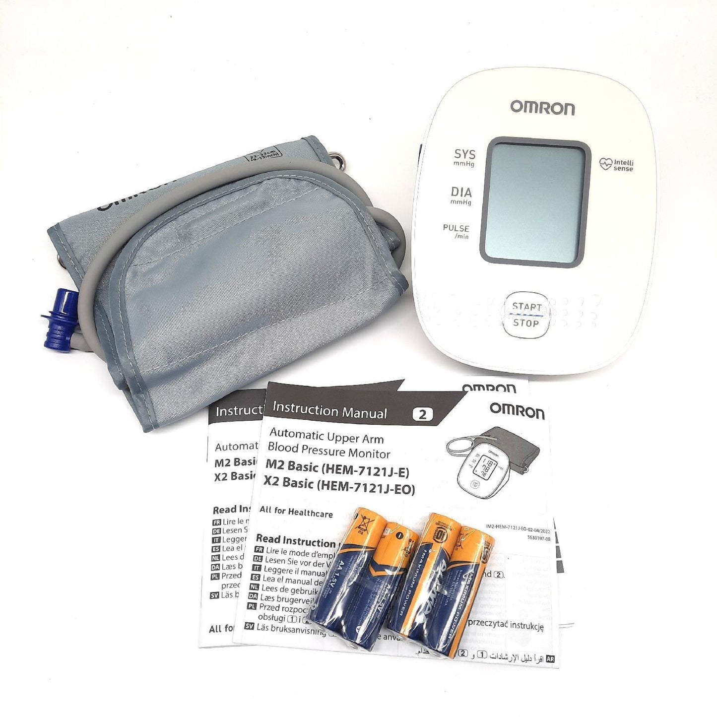 OMRON X2 Blutdruck Monitor Oberarm Digitale Herzschlag Puls Überwachung Health