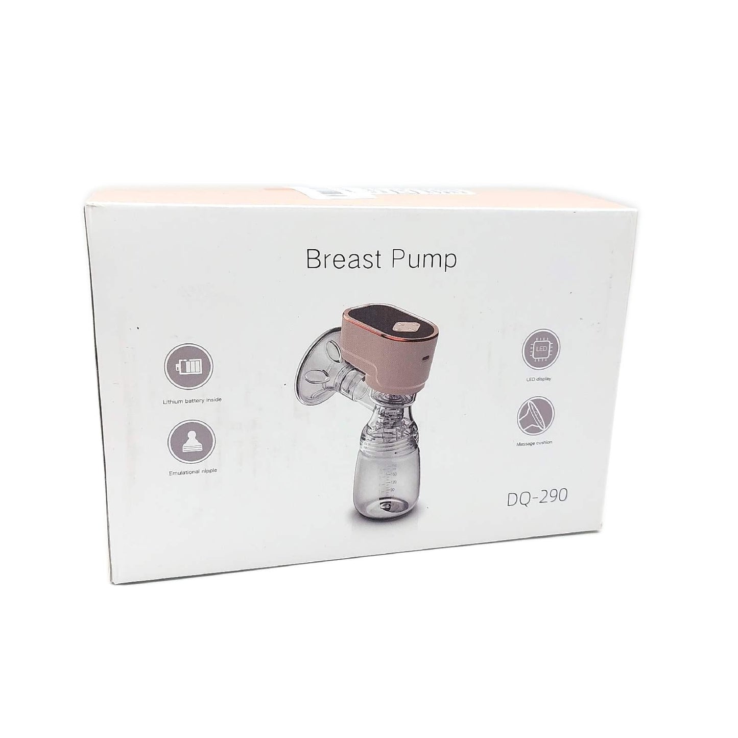 HyAdierTech Elektrische Tragbare Brustpumpe Drahtlose 3 Modi 9 Saugstufen Milchpumpe Zuhause Reisen