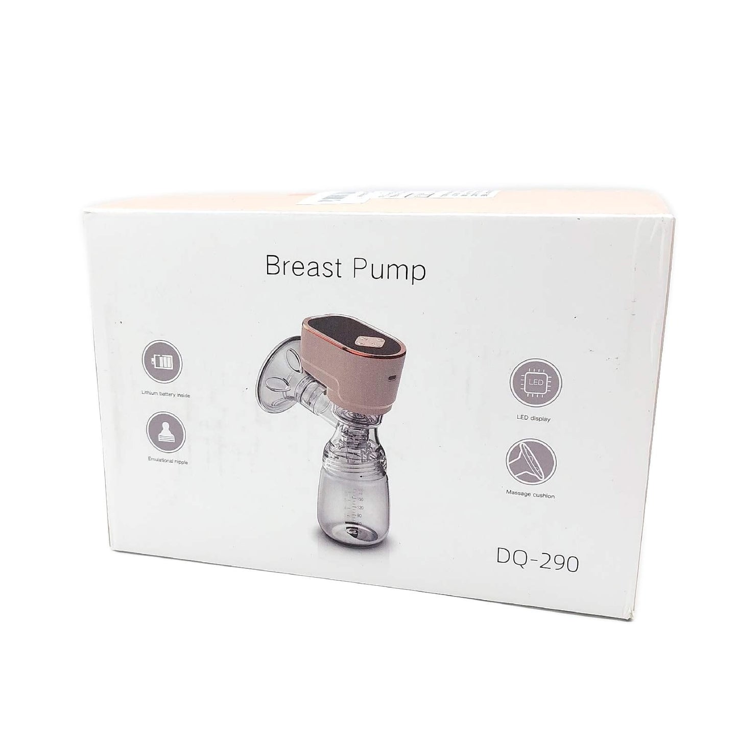 HyAdierTech Elektrische Tragbare Brustpumpe Drahtlose 3 Modi 9 Saugstufen Milchpumpe Zuhause Reisen