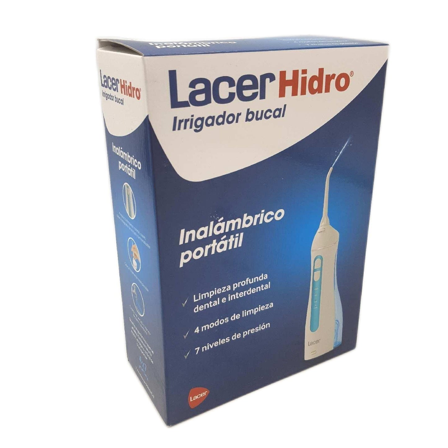 Lacer Hydro Dental Irrigator Mundpflegegeräte Modell Portable Effektive Zahnreinigung für zu Hause