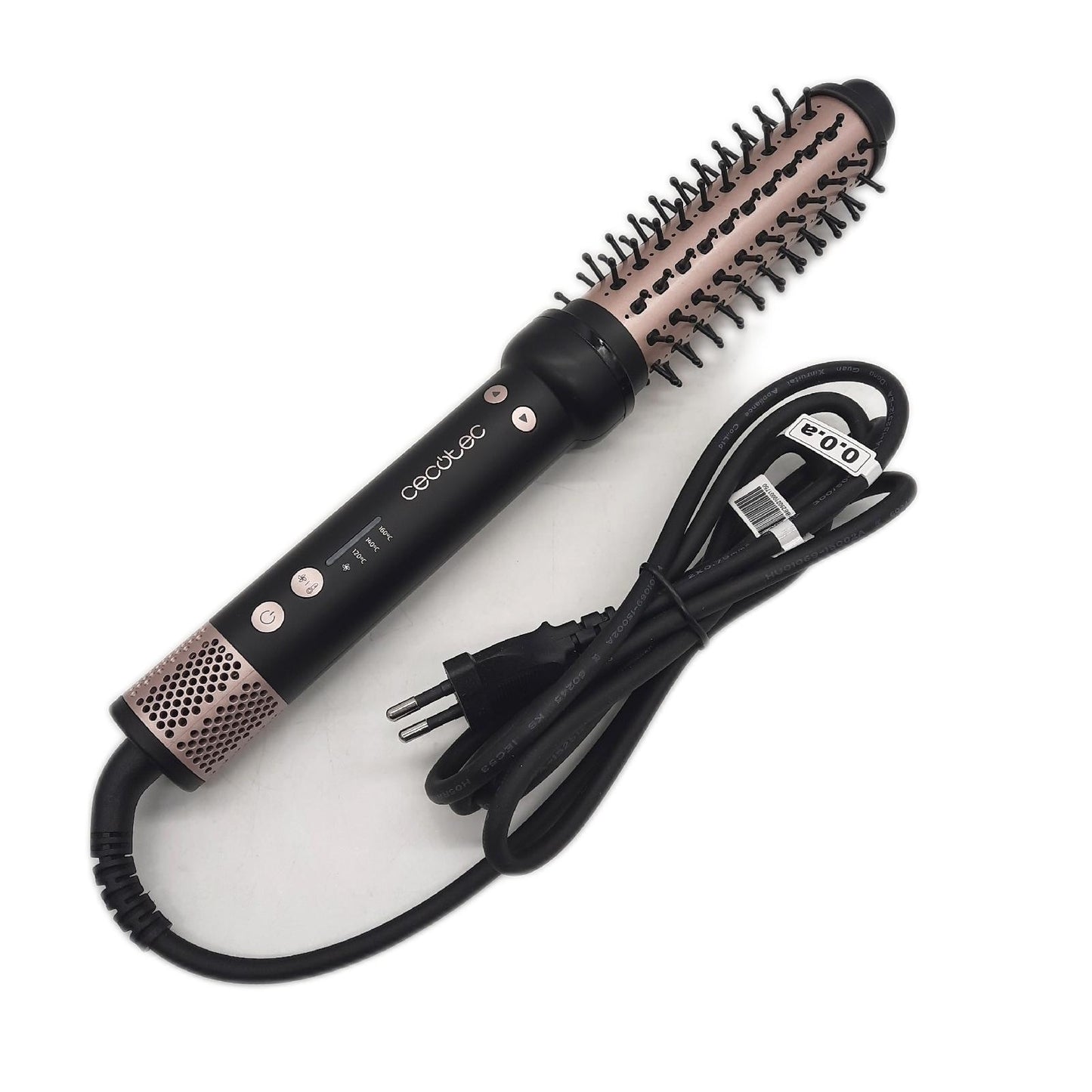 Cecotec Glättungsbürste Haarpflege Bamba Zylinder Trocknen Locken