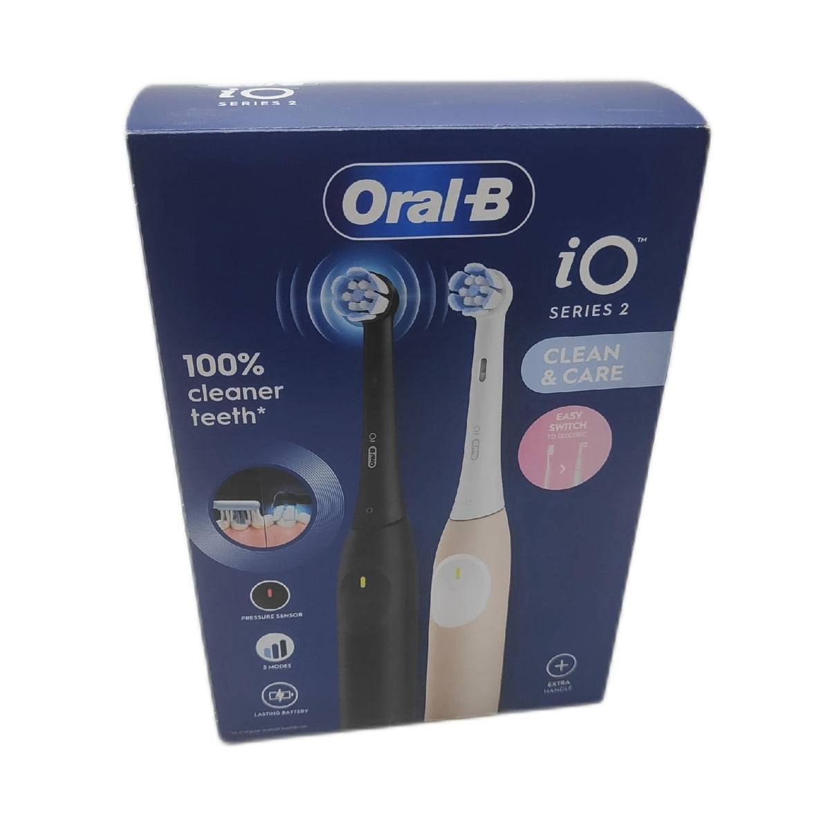 Oral B elektrische Zahnbürste Zahnpflege iO 2 2er Pack