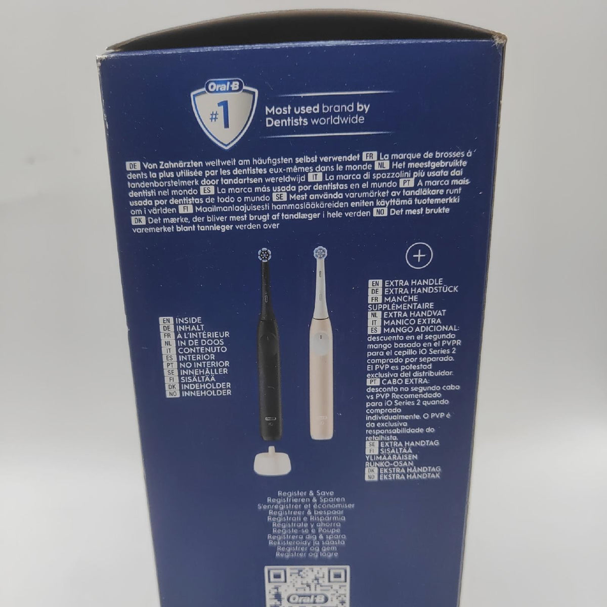 Oral B elektrische Zahnbürste Zahnpflege iO 2 2er Pack