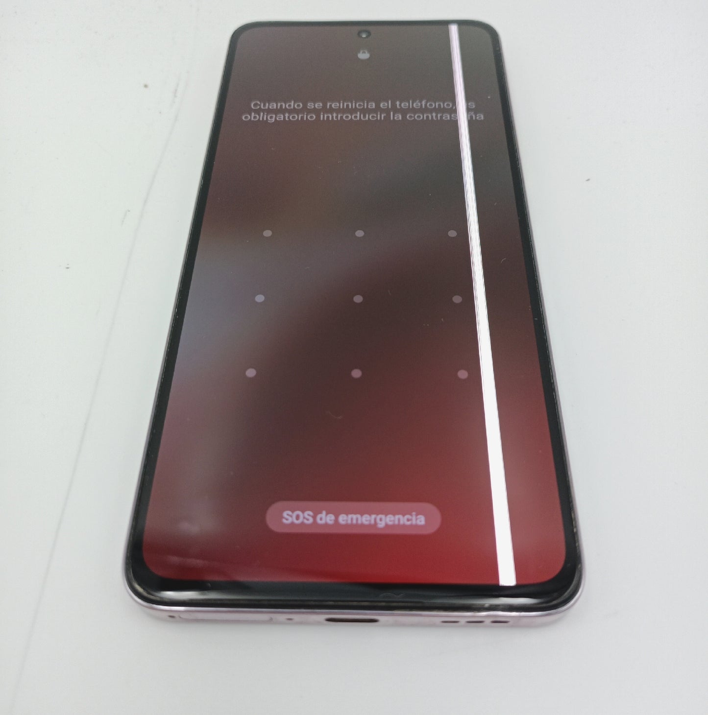 OPPO R o12F 5G Smartphone KI 16 GB 8 GB + 8 GB 256 GB 25D-AMOLED - Defekt