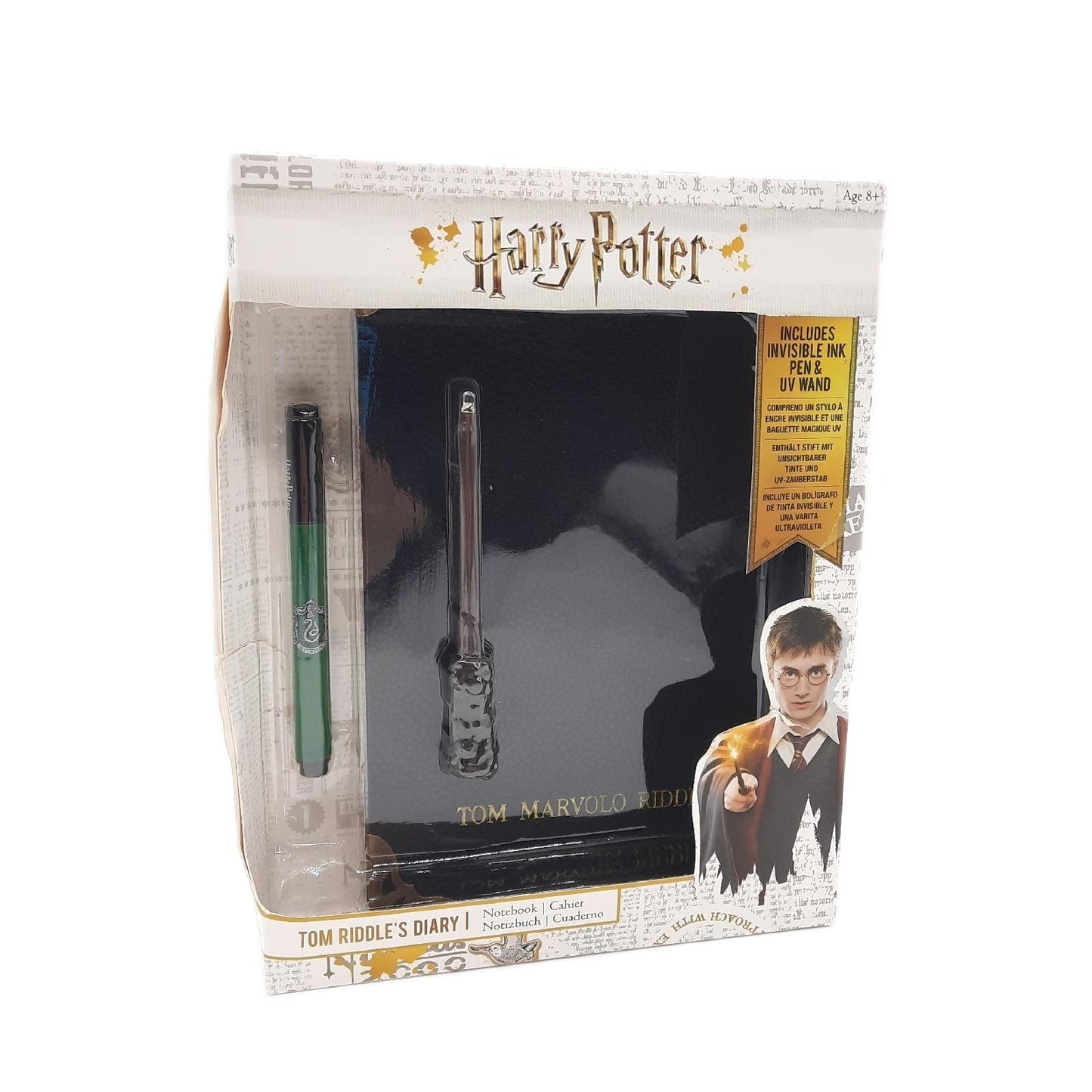 Dickie Toys Notizbuch Spielzeug Harry Potter Tom Riddles Zauberstab geheim magnetisch