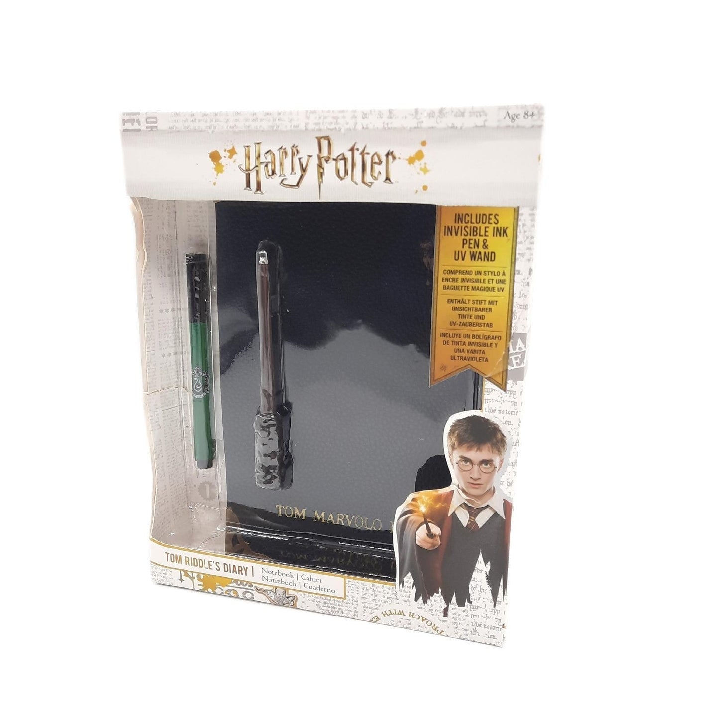 Dickie Toys Notizbuch Spielzeug Harry Potter Tom Riddles Zauberstab geheim magnetisch
