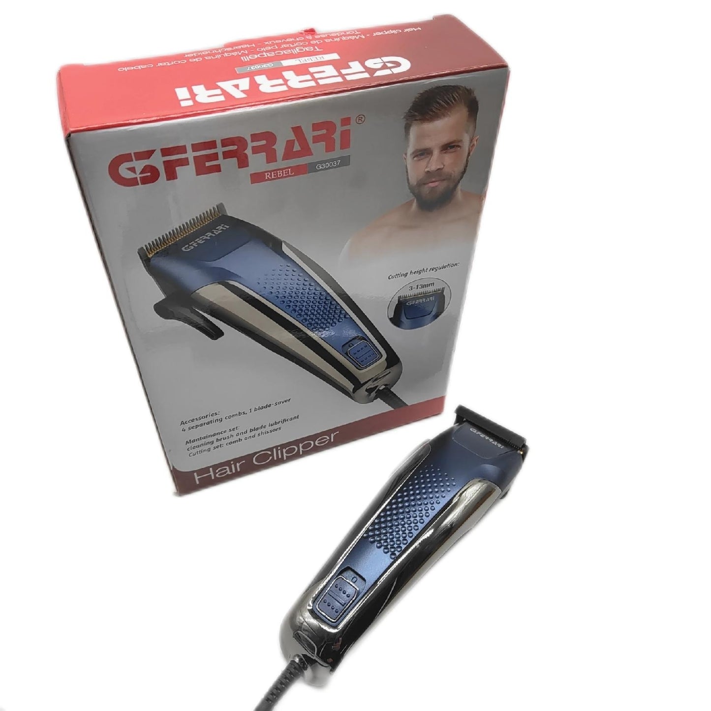 G3Ferrari Haarschneider Herrenpflege Schnitt G30037 Rebel Bart Styling Grooming