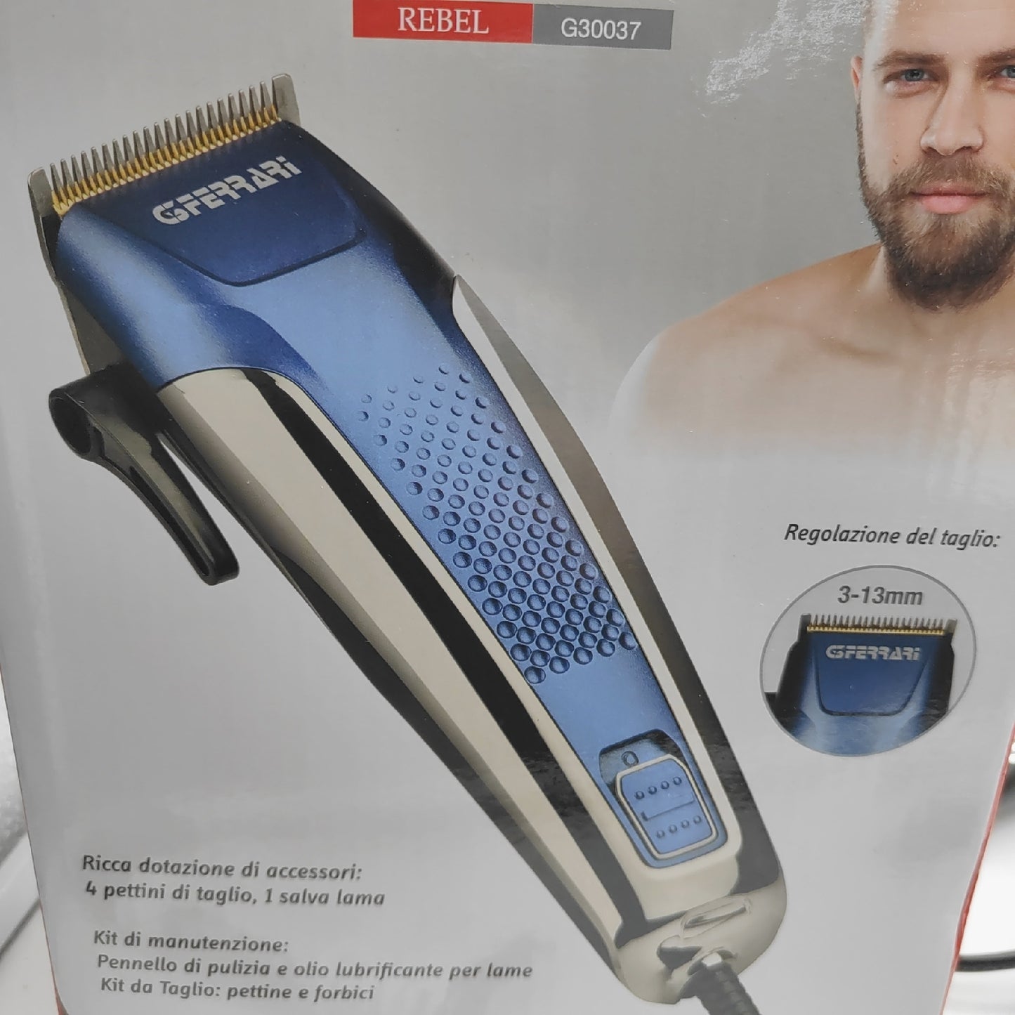 G3Ferrari Haarschneider Herrenpflege Schnitt G30037 Rebel Bart Styling Grooming