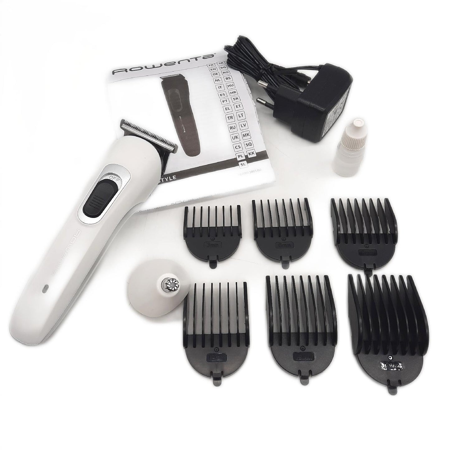 Rowenta Trim Style 8 in 1 Multi-Zubehör Männer Stahlklingen Bart