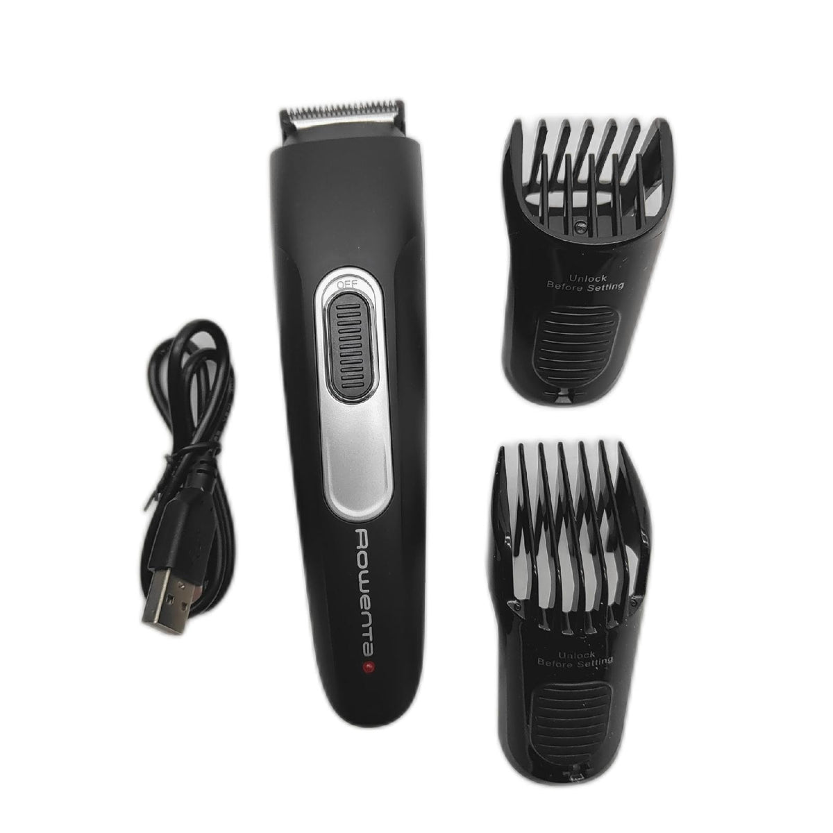 Rowenta Barttrimmer Haarentfernung TN2804E0 Präzision Pflege Grooming