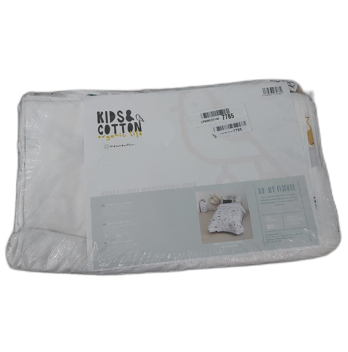 Brail Kids Bettdecke Bettwaren Blanco Baumwolle 175 Fädige Flauschig Kus