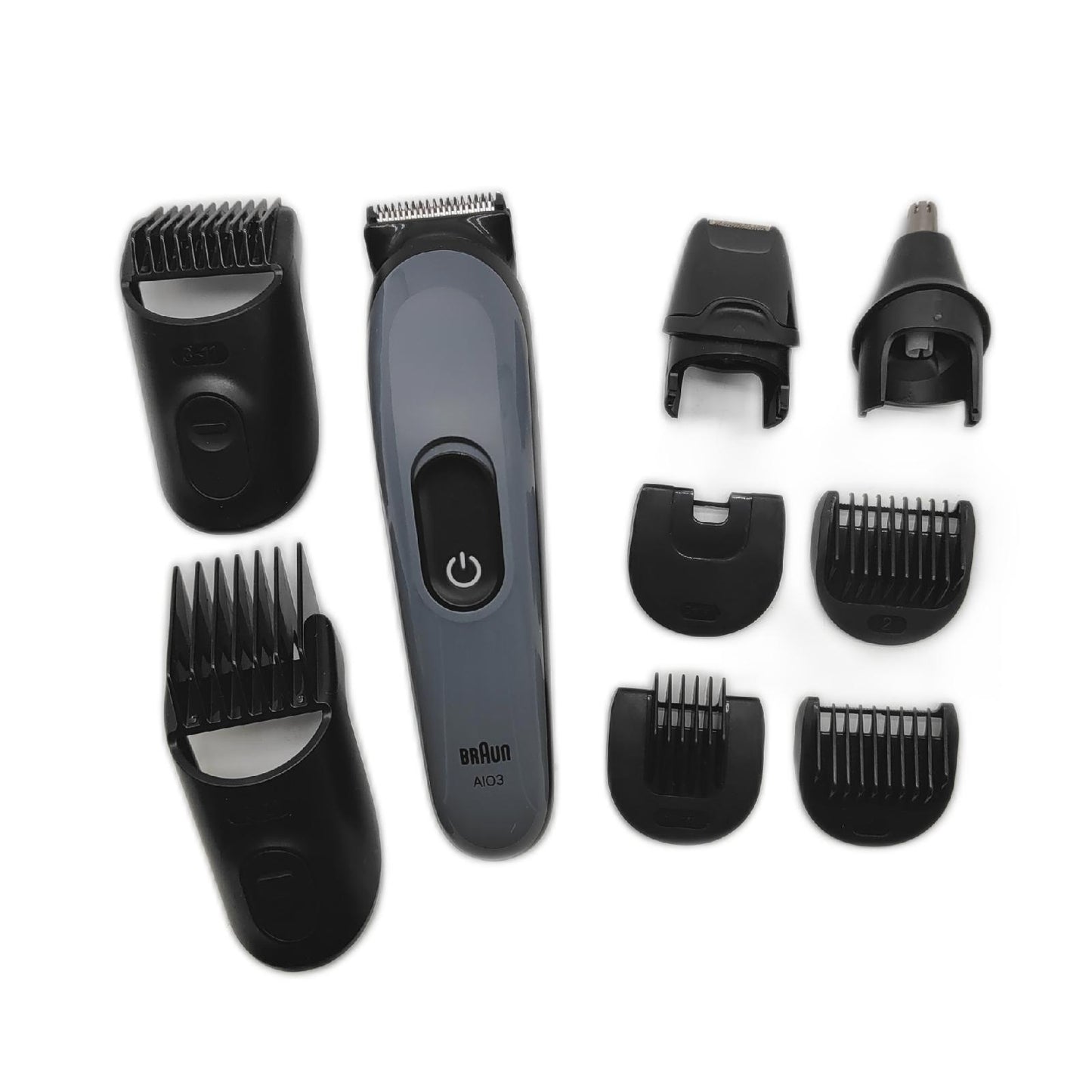 Braun Groomingset Haarpflege Elektrorasierer Series 3 Präzision Nasenhaartr