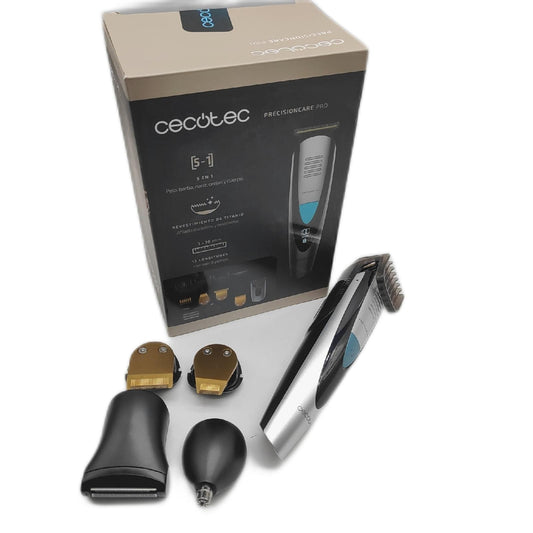 Cecotec Bamba PrecisionCare Pro 5 in 1 Multifunktions Rasierer. Lithium Akku