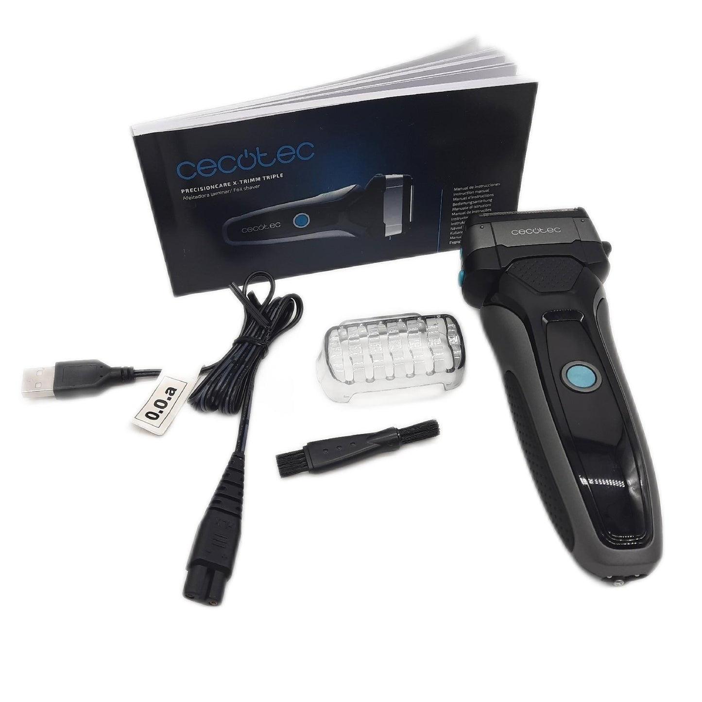 Cecotec Foil Shavers Kabelloser Bartschneider PrecisionCare X-Trimm Bartrasierer