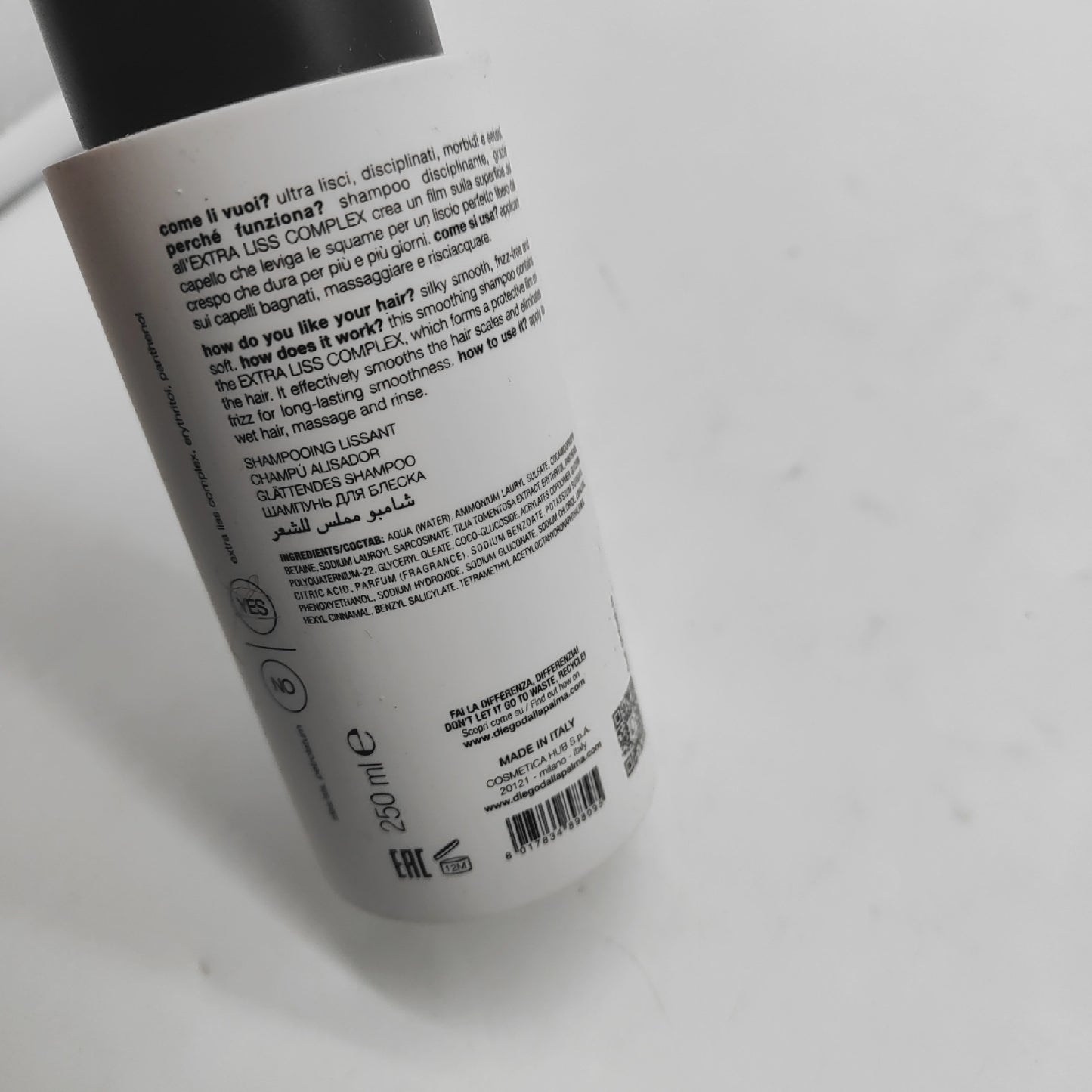 Diego dalla Palma Shampoo Haarpflege LISCIOSPAGHETTO Glattpflege für Geschmeid