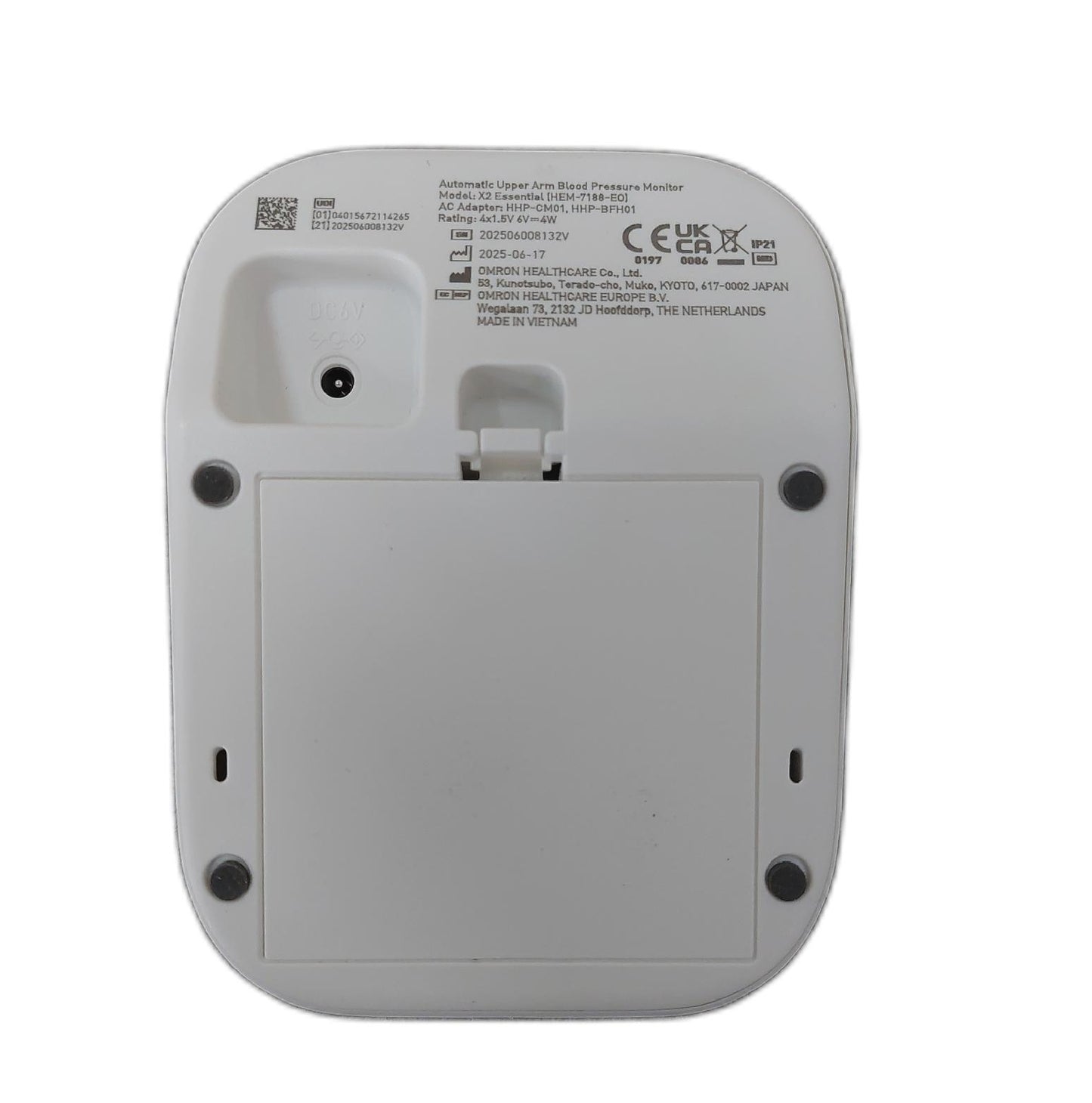 OMRON X2 Essential Digitales Blutdruckmessgerät Oberarm klinisch validierter