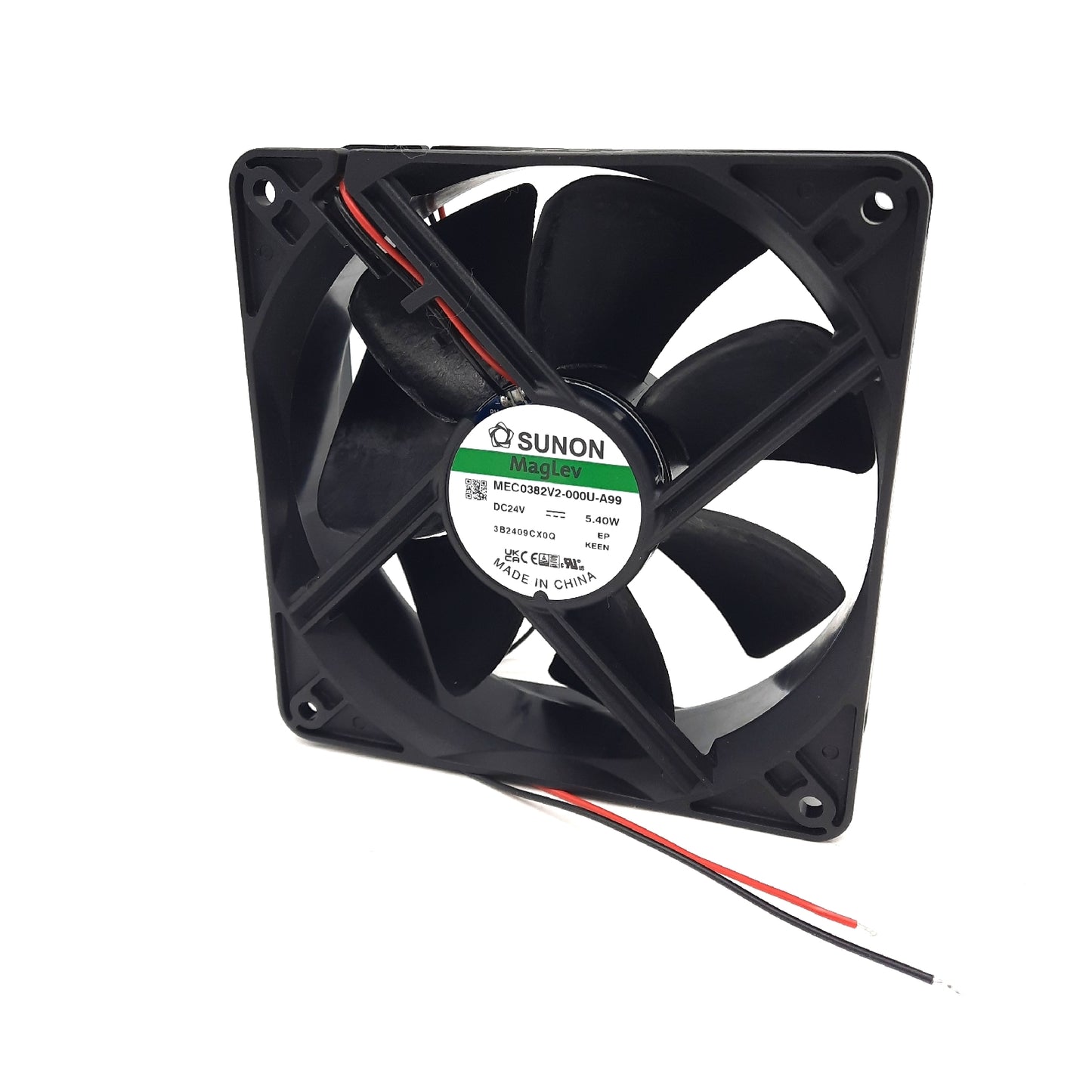 SUNON 24 V 55 W 120 x 120 x 38 mm 197 m³/h 44 dBA; Sunon MEC0382V2-A99 Elektronik Sonstiges