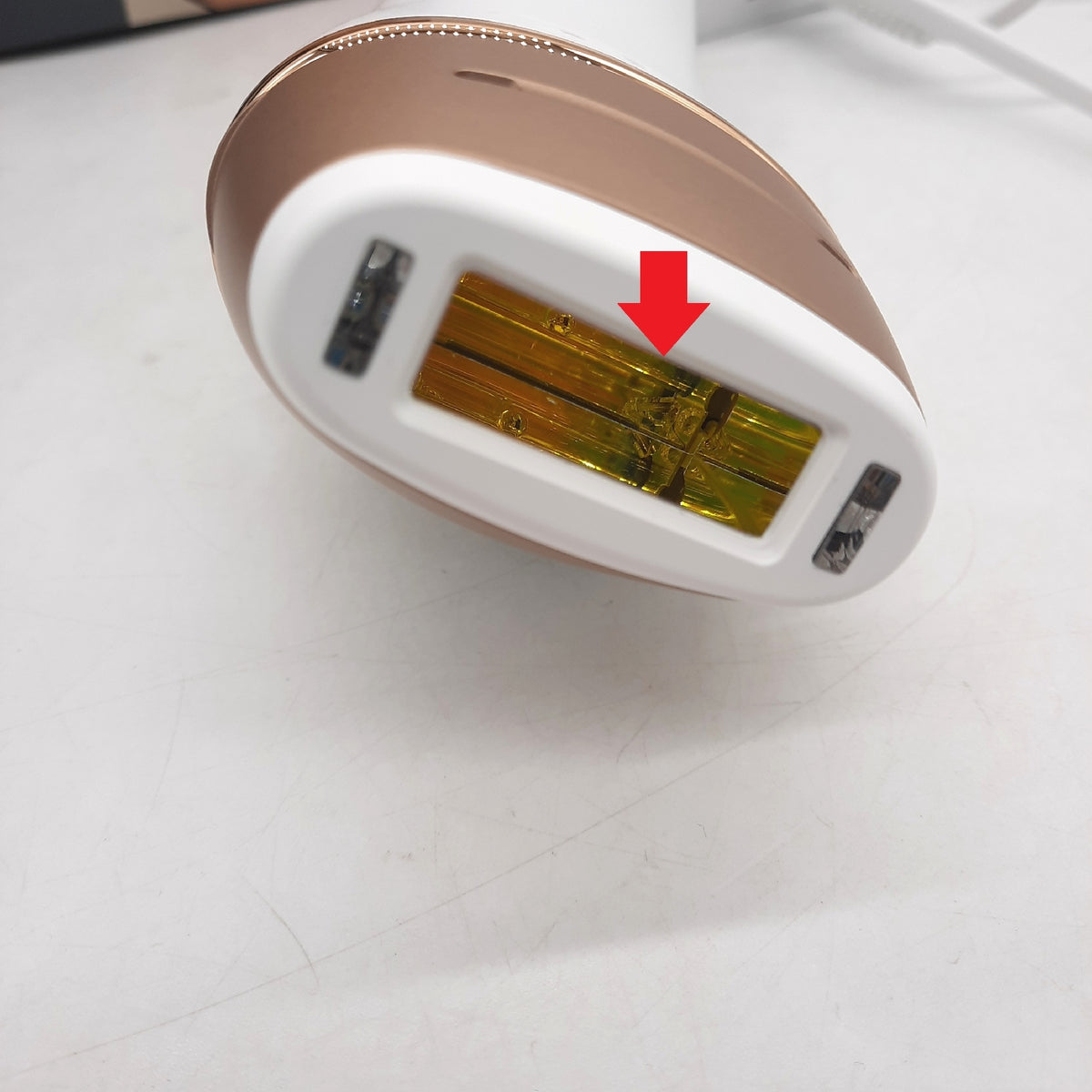 Braun IPL Silk expert Pro 5 Haarentfernung zuhause Blitzroehre defekt
