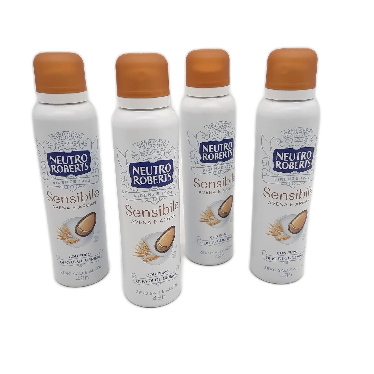 Roberts Deodorant Spray Körperpflege Sensitive Skin mit beruhigendem Hafer Pflege Sanft