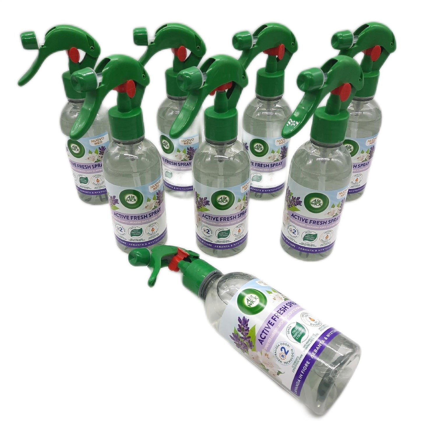 Air Wick Raumspray Raumduft Active Fresh Fresco Cotone Frischer Duft Spray 237