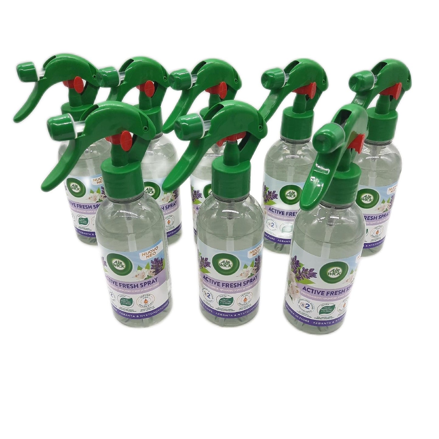 Air Wick Raumspray Raumduft Active Fresh Fresco Cotone Frischer Duft Spray 237