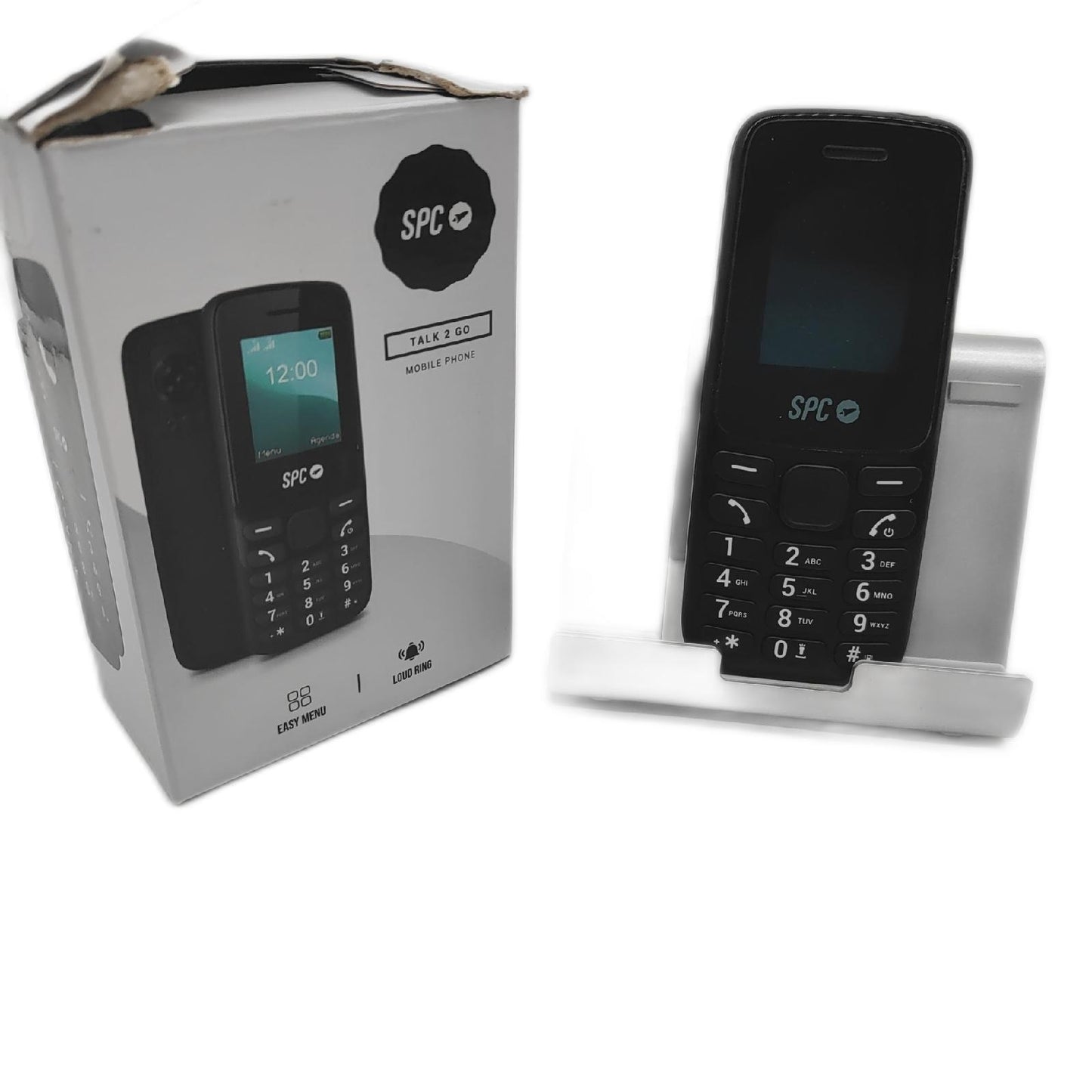 SPC Talk 2 Go  Einfaches Mobiltelefon 18-Zoll-Display 9 Tage Akkulaufze  Lautstärke