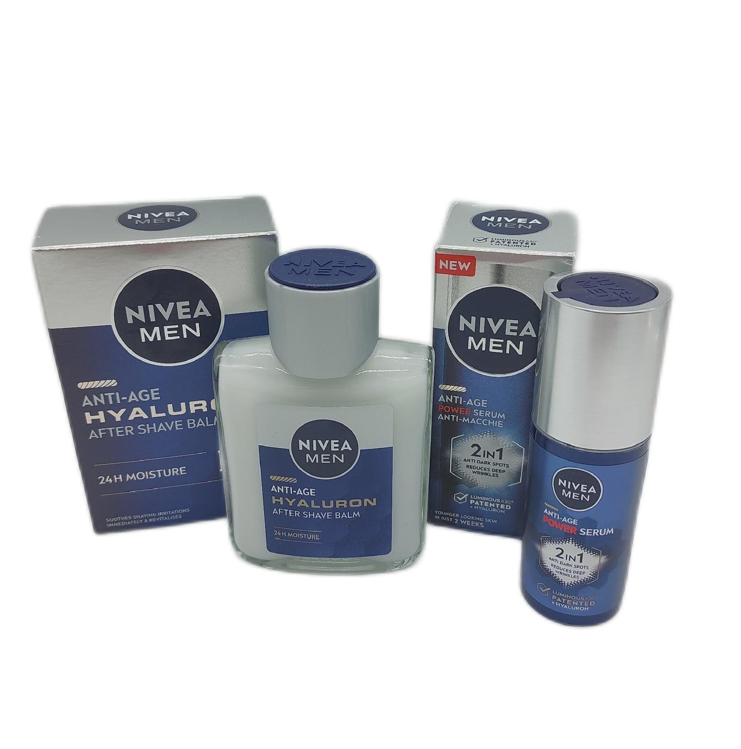 NIVEA MEN Anti Falten Gesichtsserum Gesichtspflege Herren Anti Age Power Serum Pflege
