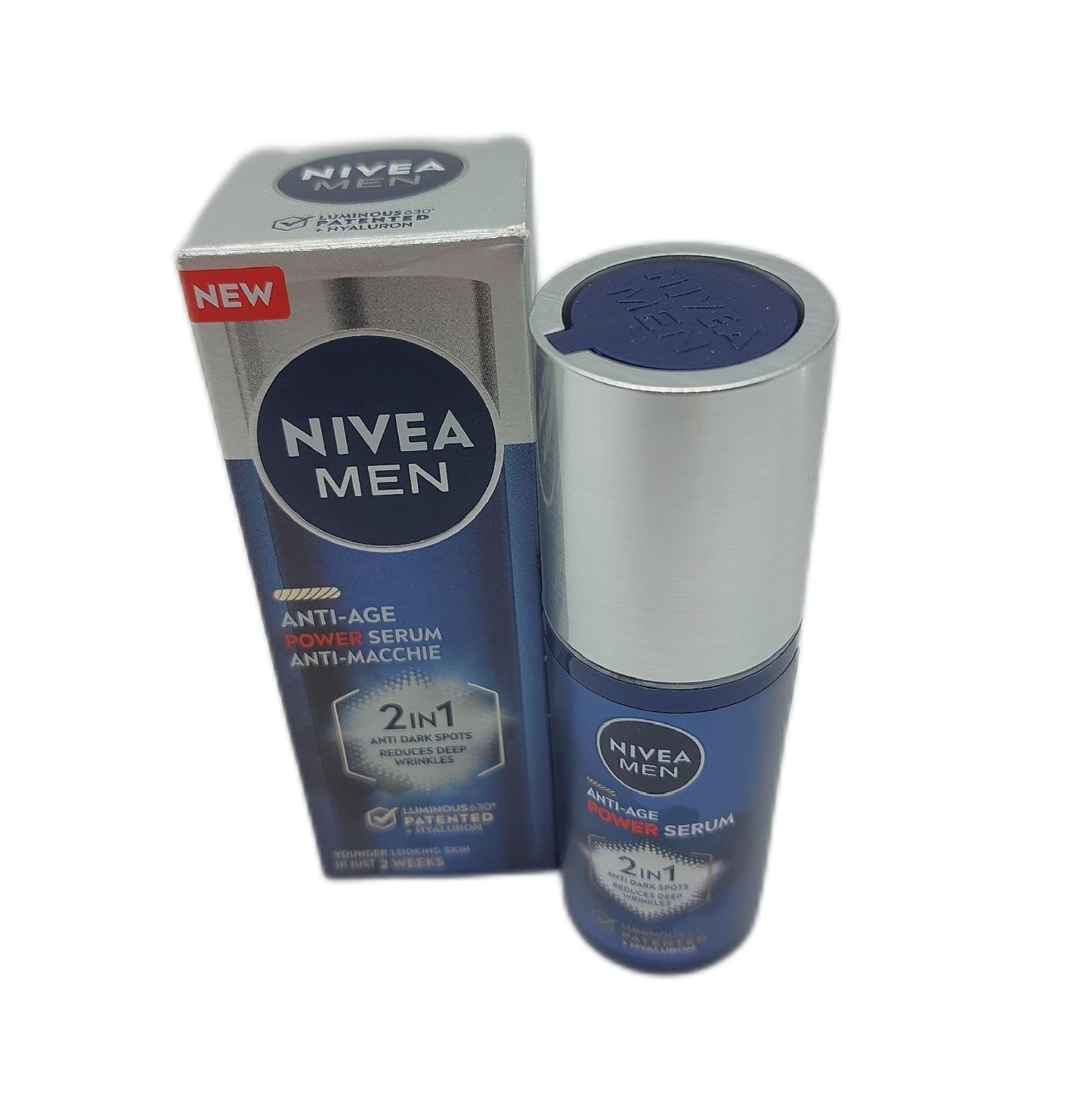 NIVEA MEN Anti Falten Gesichtsserum Gesichtspflege Herren Anti Age Power Serum Pflege