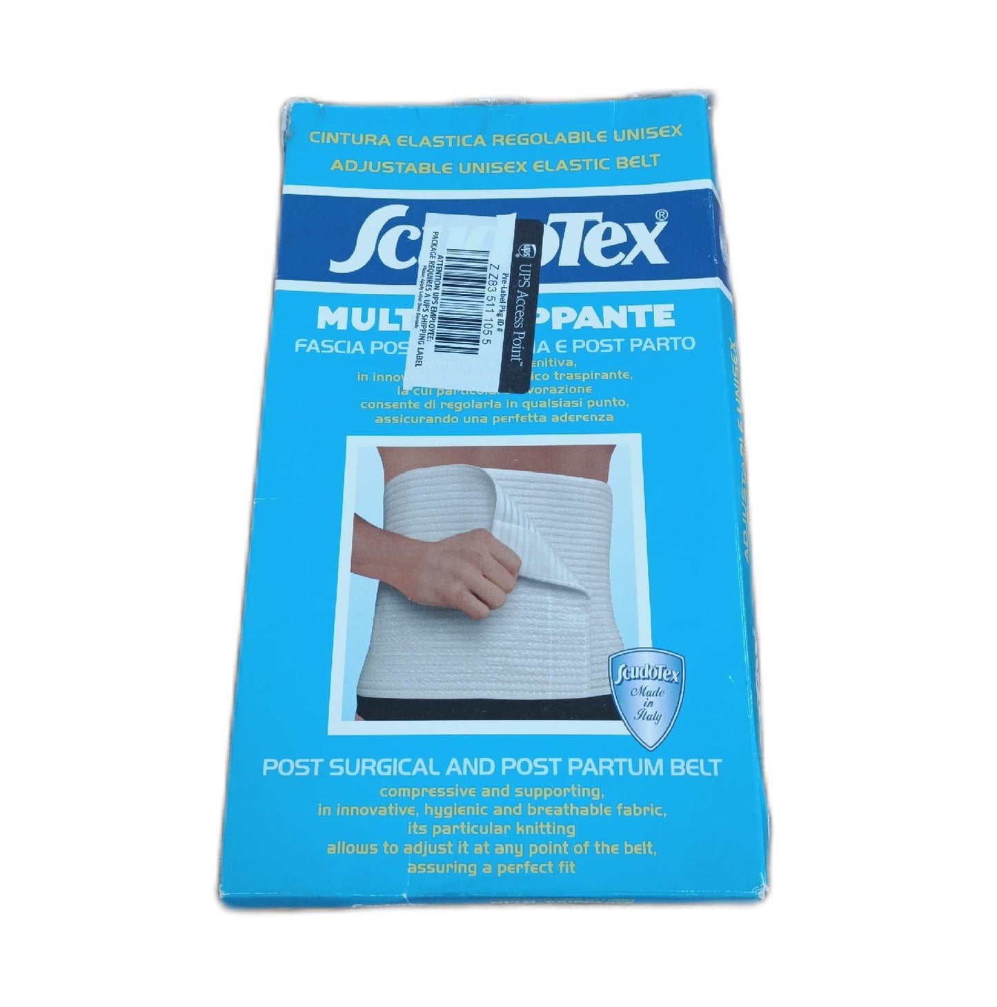 Scudotex Kompressionsguertel Gesundheitszubehoer Klassischer verstellbarer