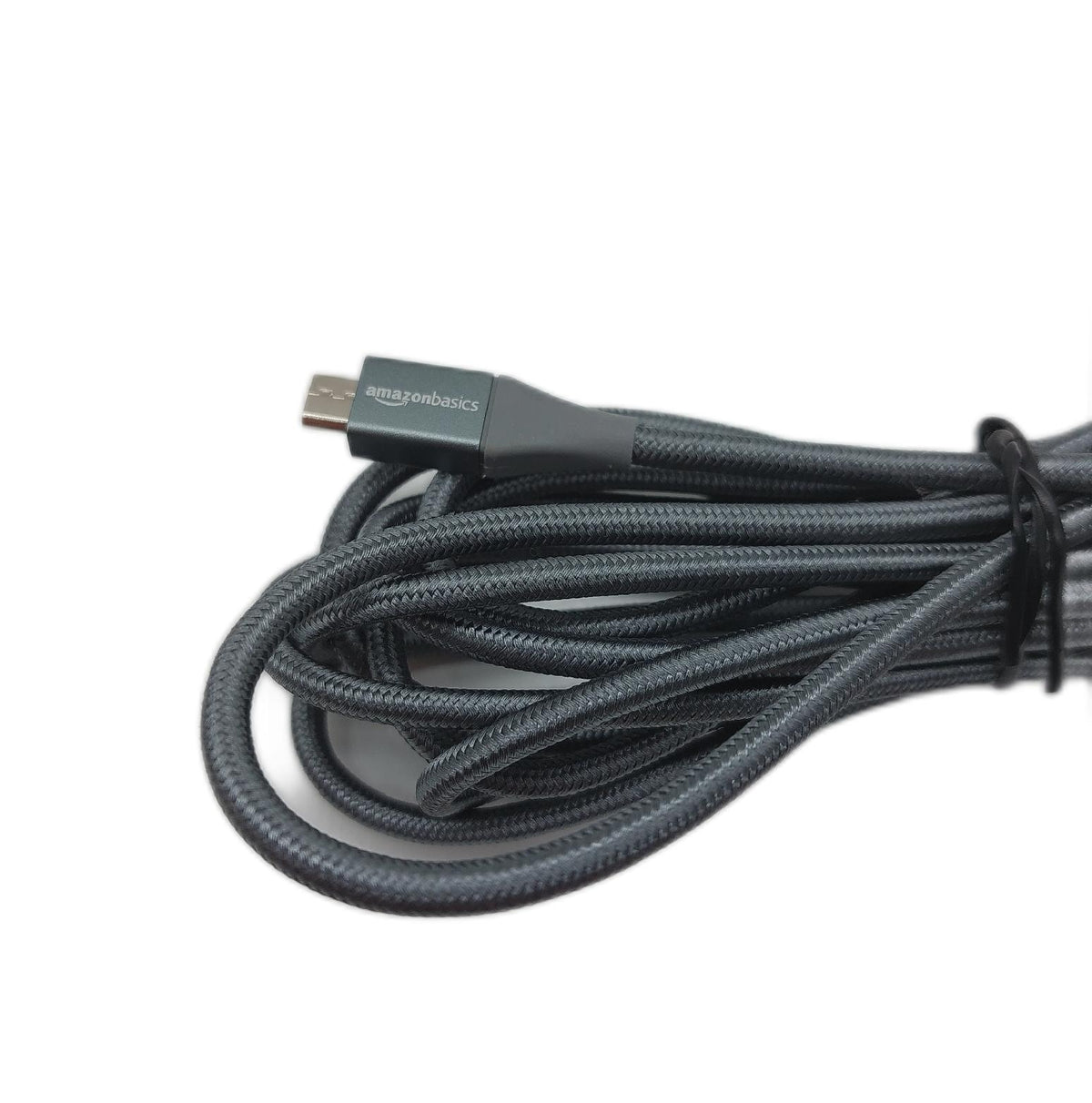 Amazon Basics USB Kabel Kabel Verbindung 3 Meter langlebig robust Nylon Dunkelgrau