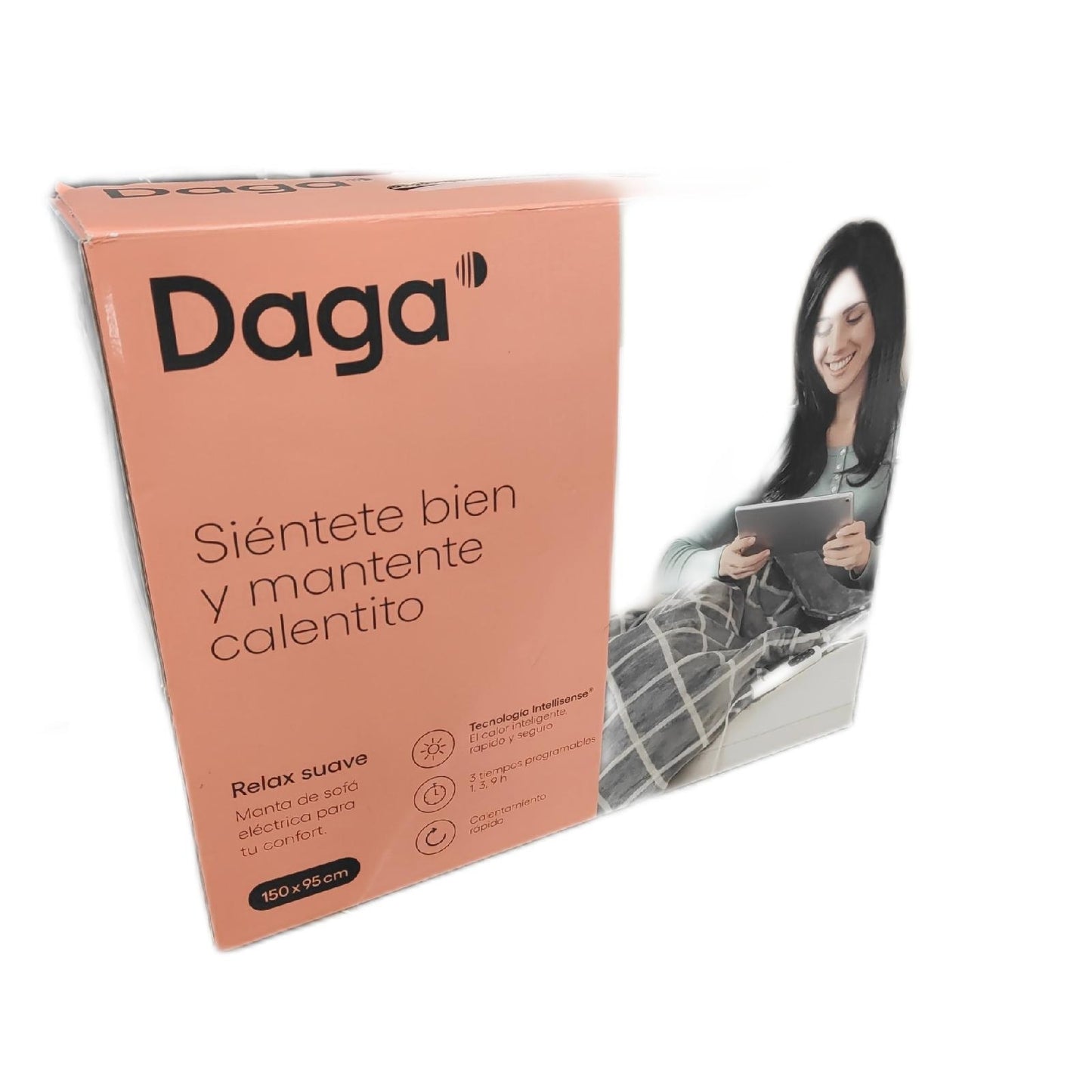 DAGA Electric Electric Sofa Decke Relax Soft Intellisense Technology Knitted Fabric