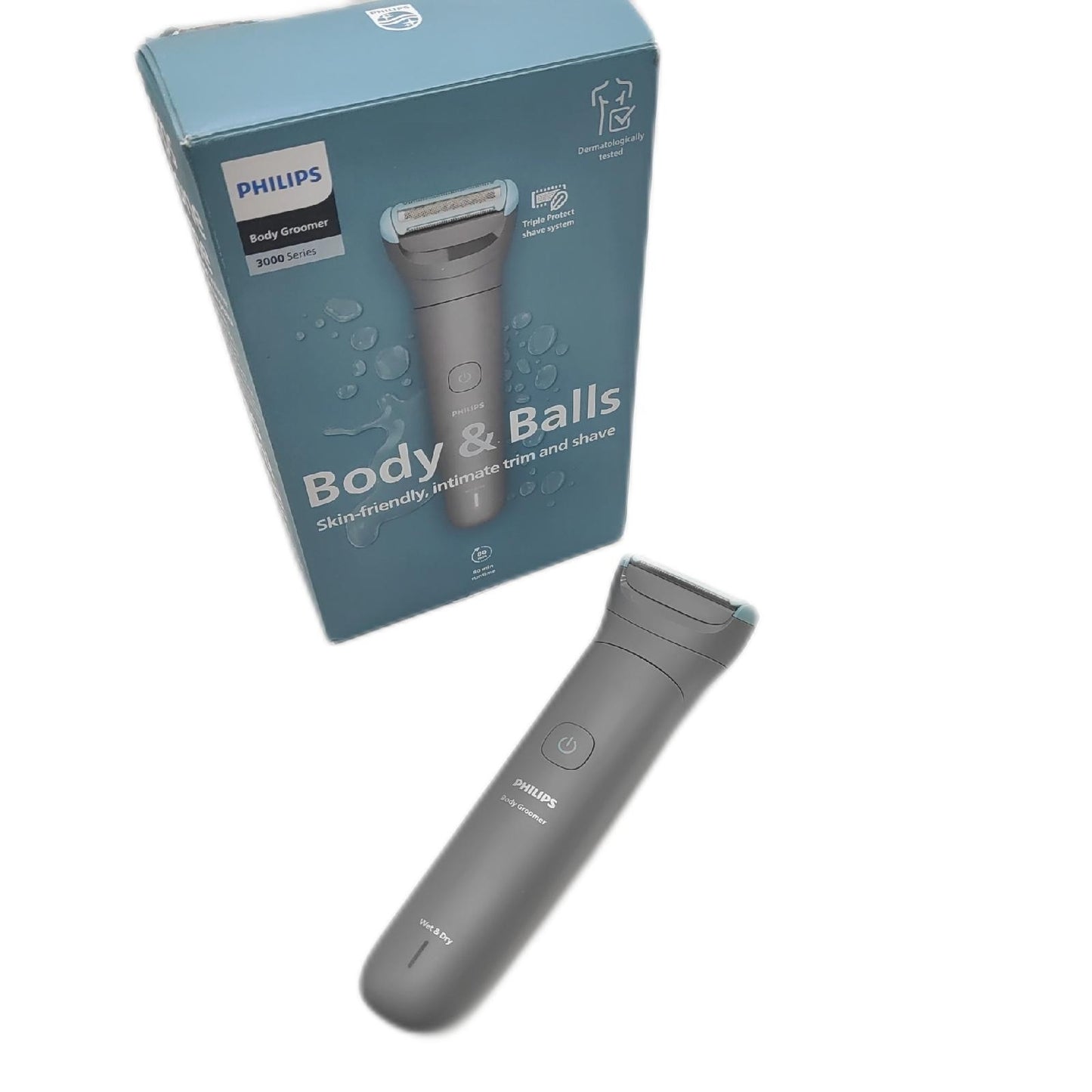 Philips Body Epilierer 3000 Serie Herren-Epilierer mit Rasiersystem für Männer