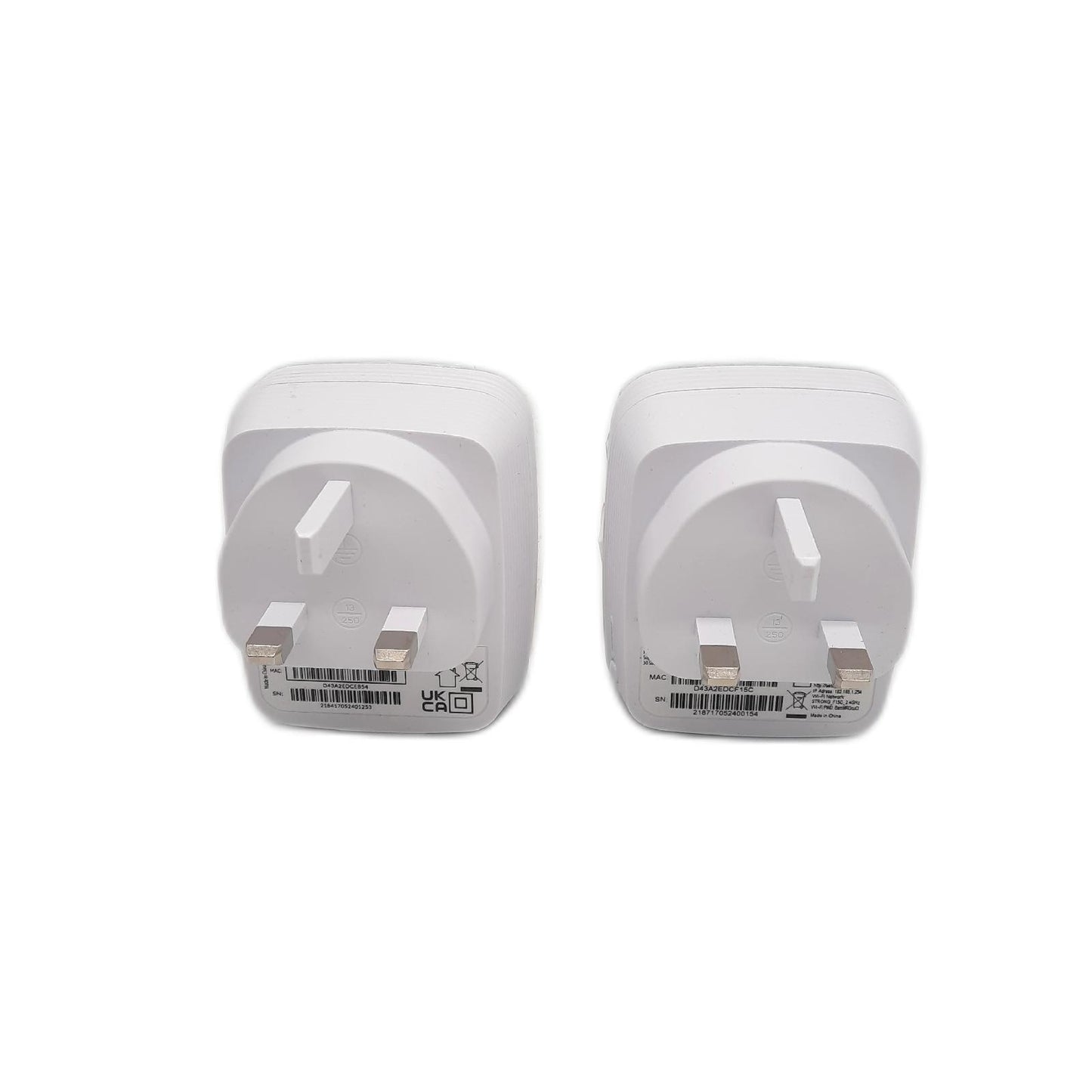 Strong Mini K Powerline Doppel Steckdose Elektronik Powerline 600 Mbps für Netzwerk