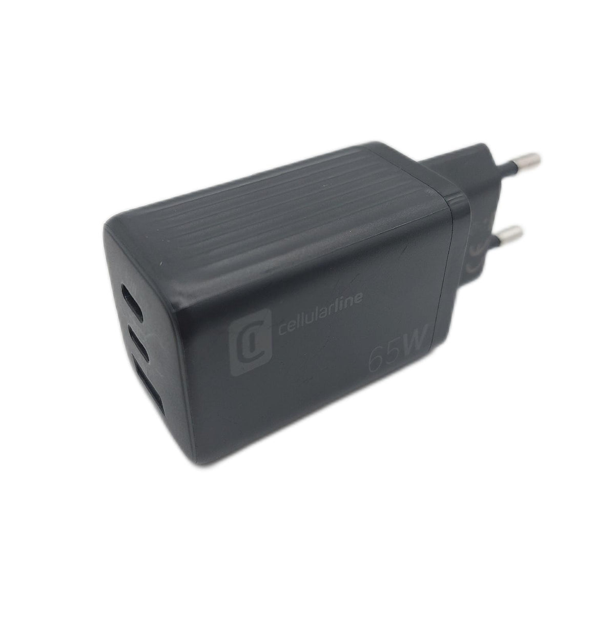 Cellularline Ladegerät Netzladegeräte Multipower Micro Schnellladen 65W leistungsstark effizient