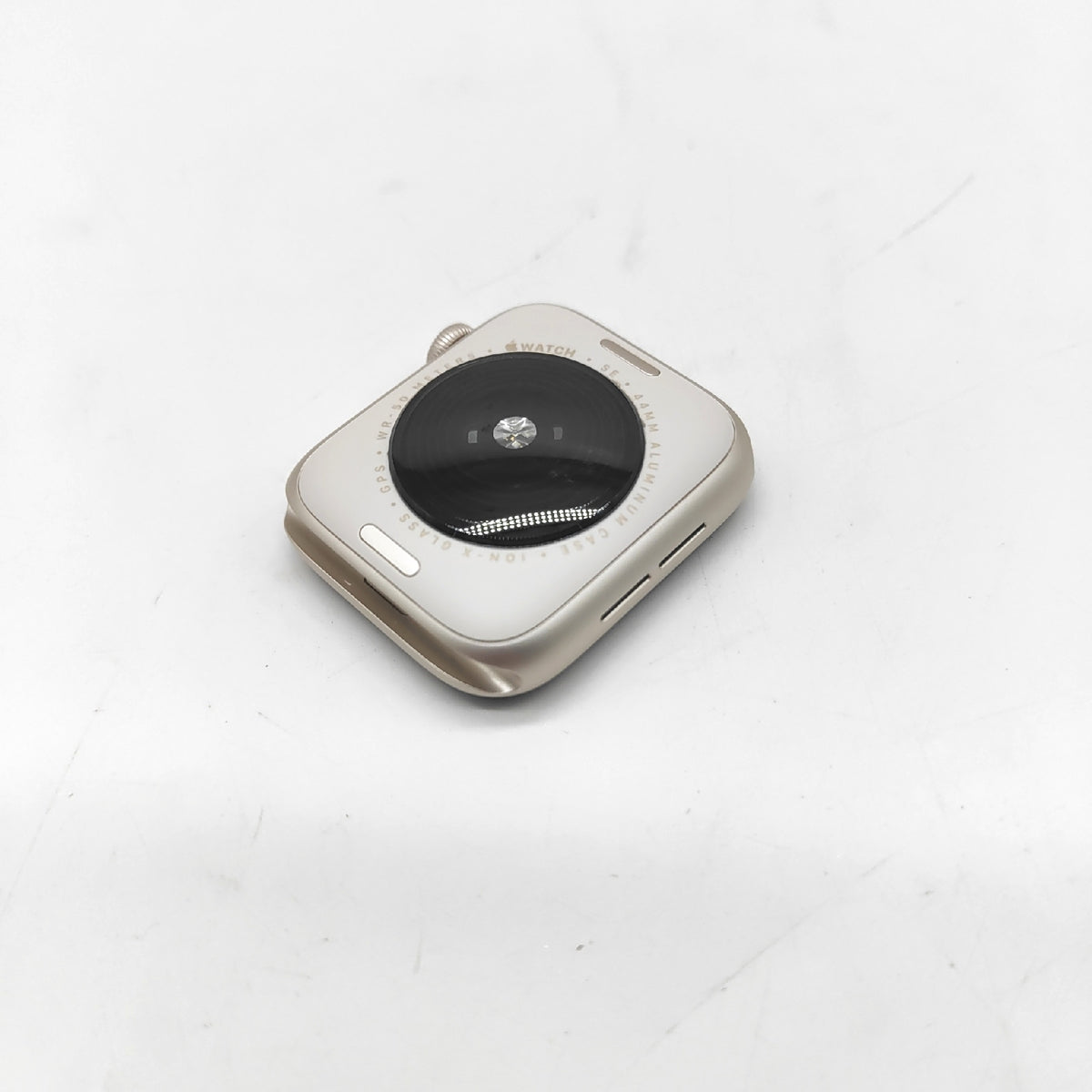Apple Watch SE 3 GPS m  Aluminiumgehäuse in Weiß 44 mm und Armband - Defekt