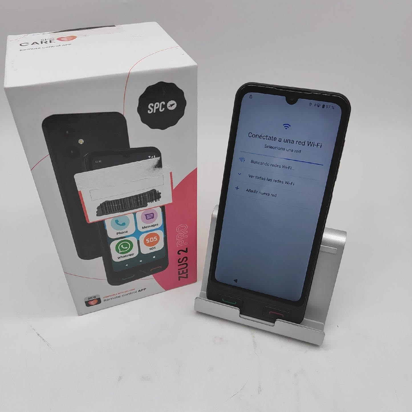 SPC Zeus 2 Pro Smartphone für Senior Kompatibel   App für Steuerung un - Defekt