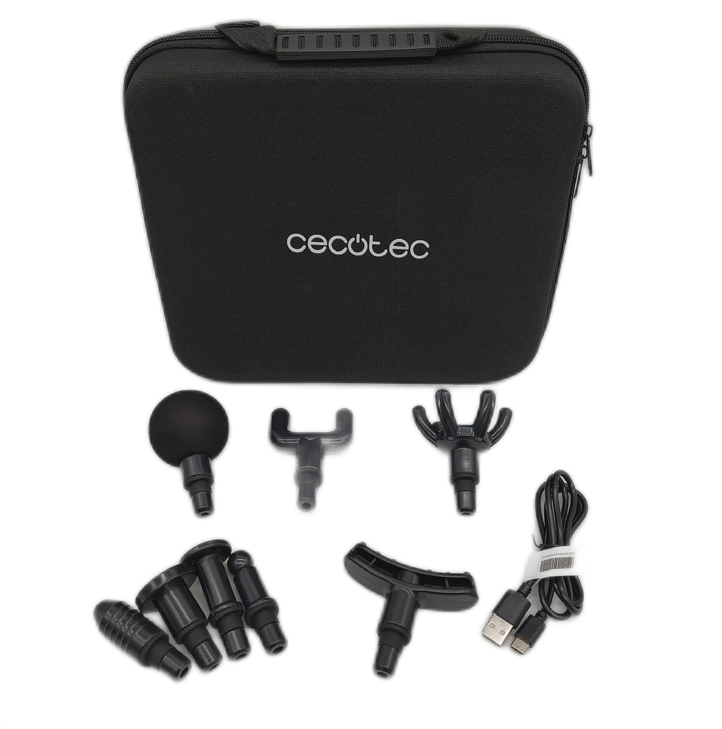 Cecotec Muskelmassagegerät Massagegeräte Gesundheit SkinCare Massage Full Body M 8 Aufsatz ES