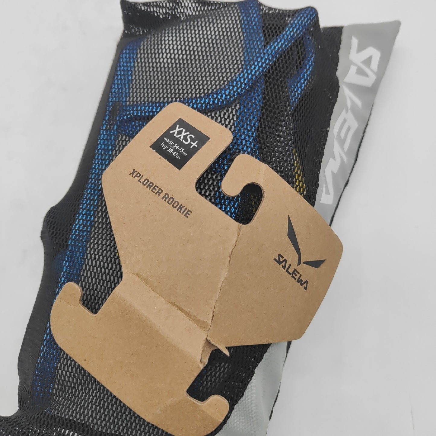 Salewa Klettergurt Klettersport Xplorer Rookie Beige XXS Outdoor Abenteuer Sicherung